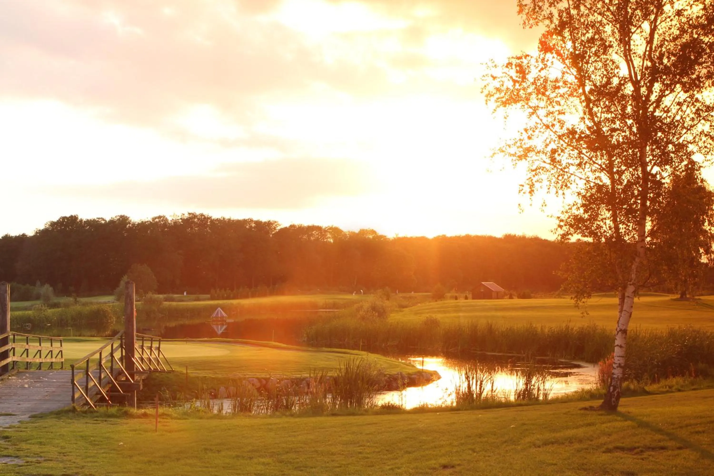 Area and facilities in Golfpark Strelasund