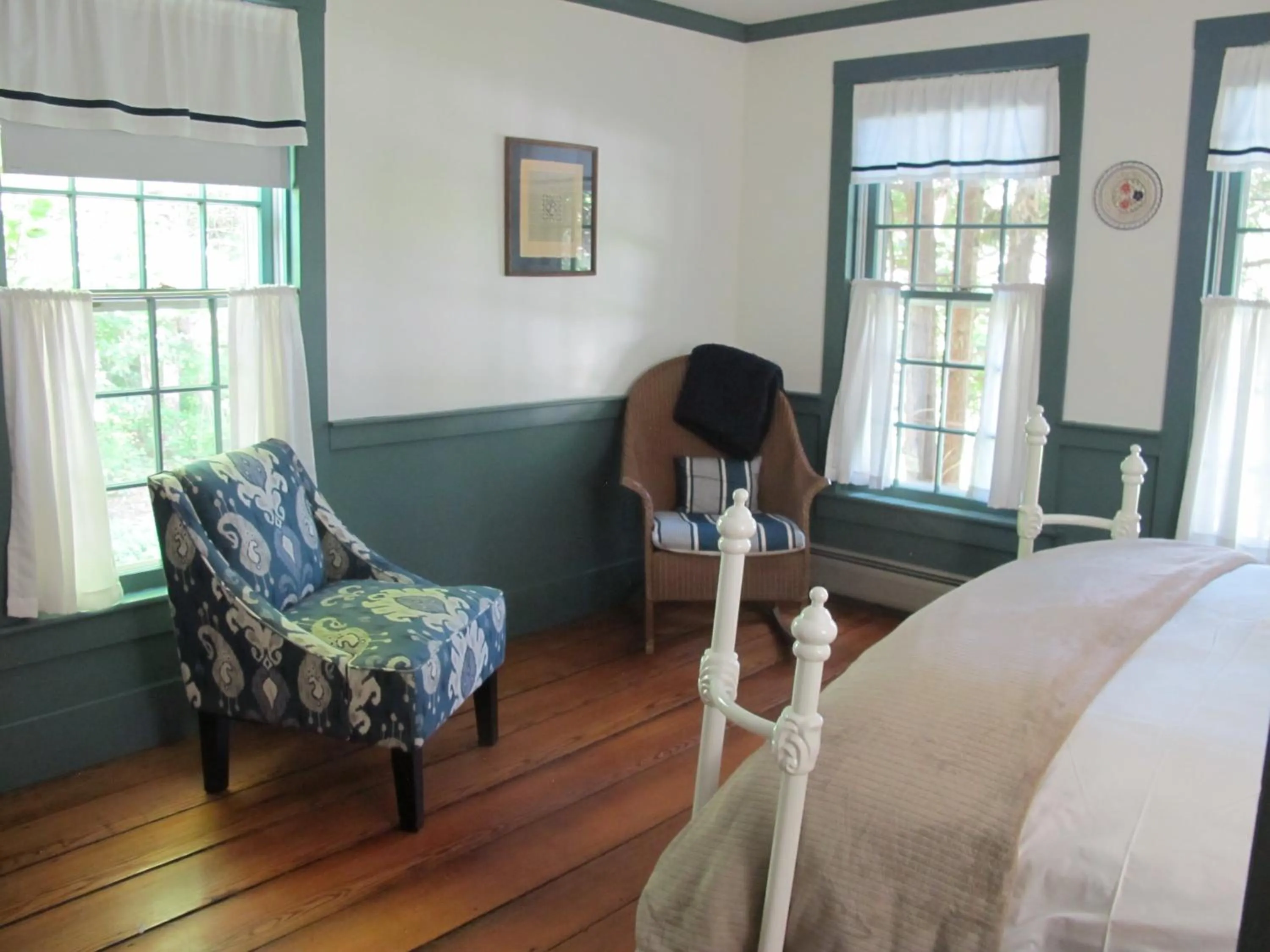 Bed in The Featherbed Inn & Nordic Spa