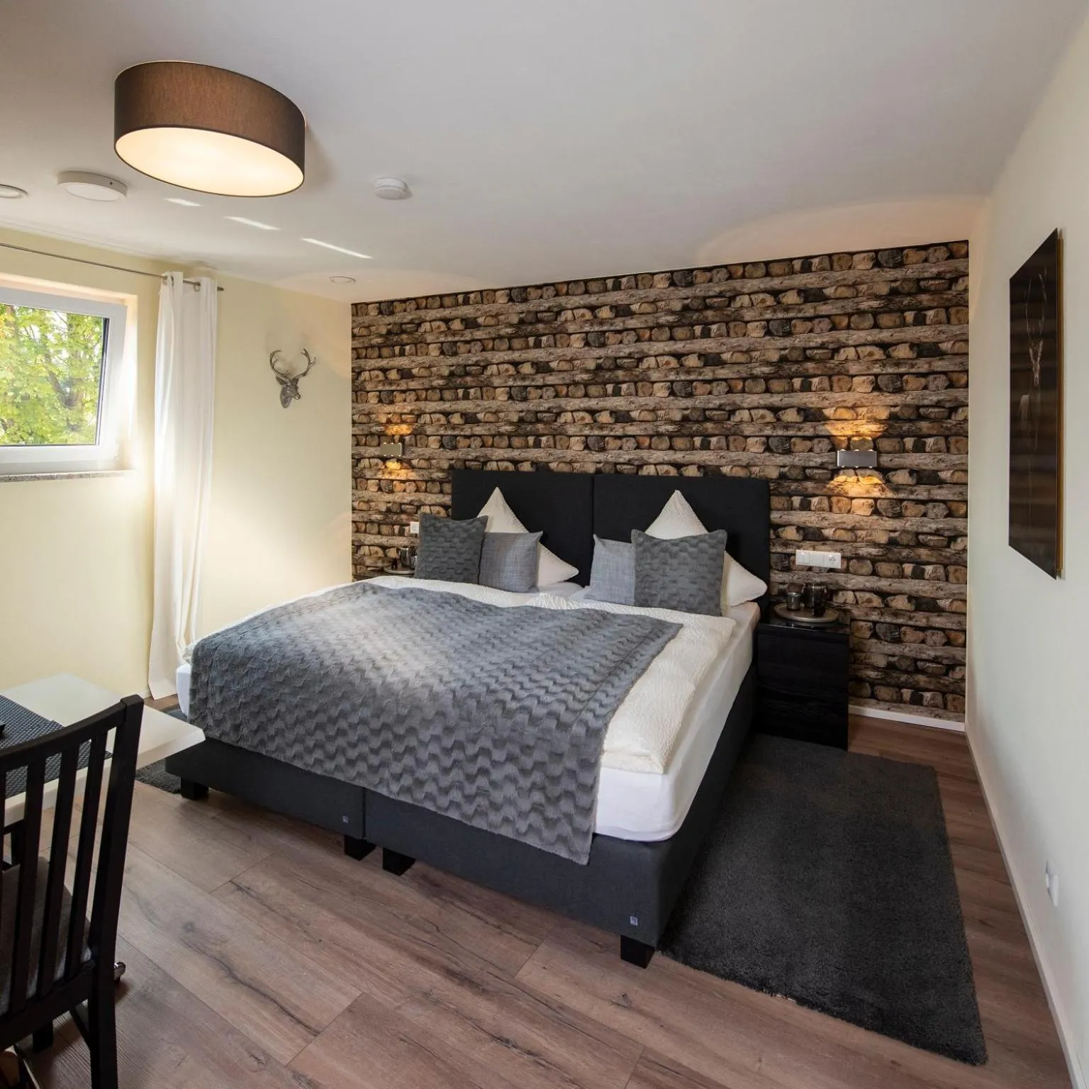 Bed in Landgasthof zur Sonne