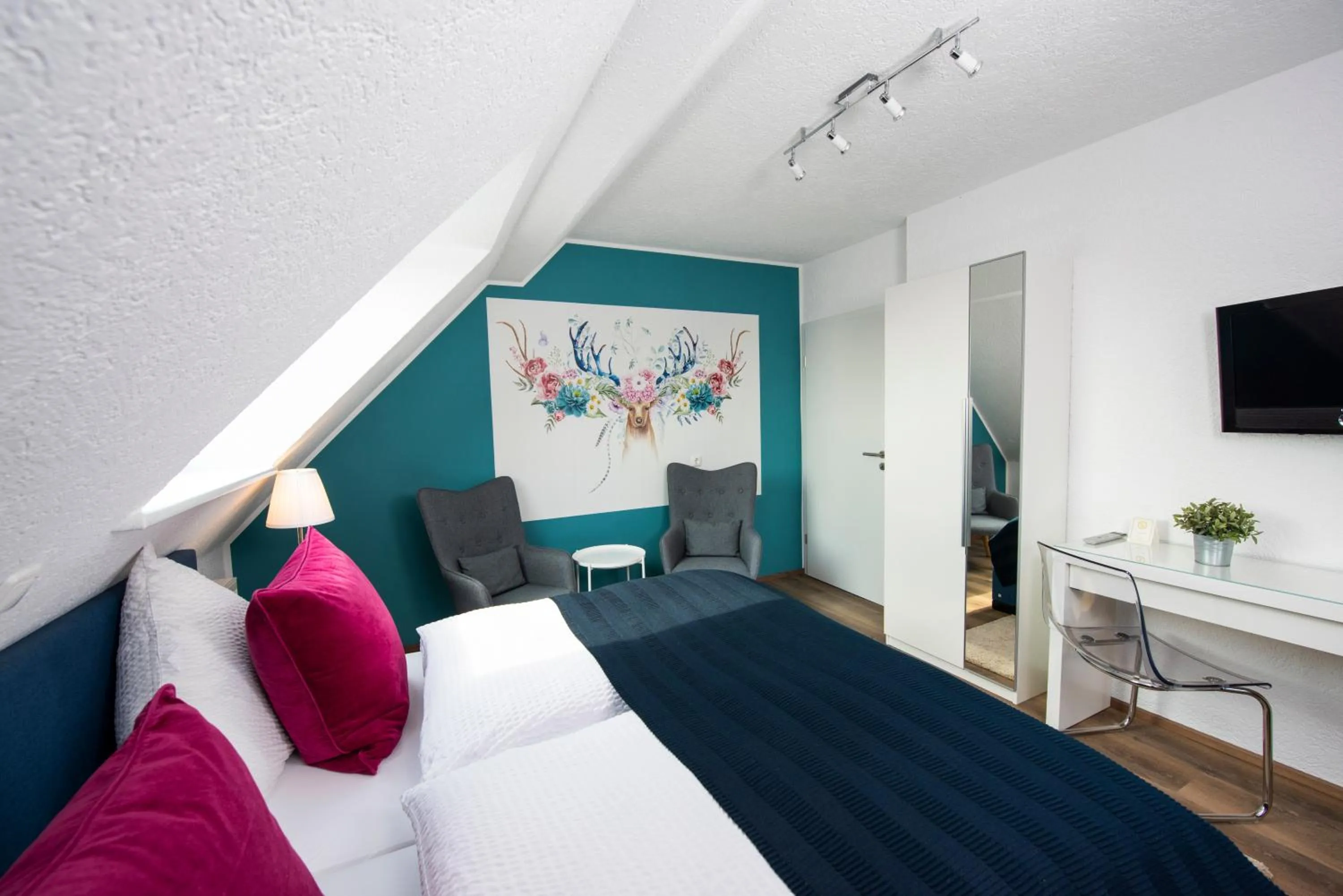 Bed in Landgasthof zur Sonne