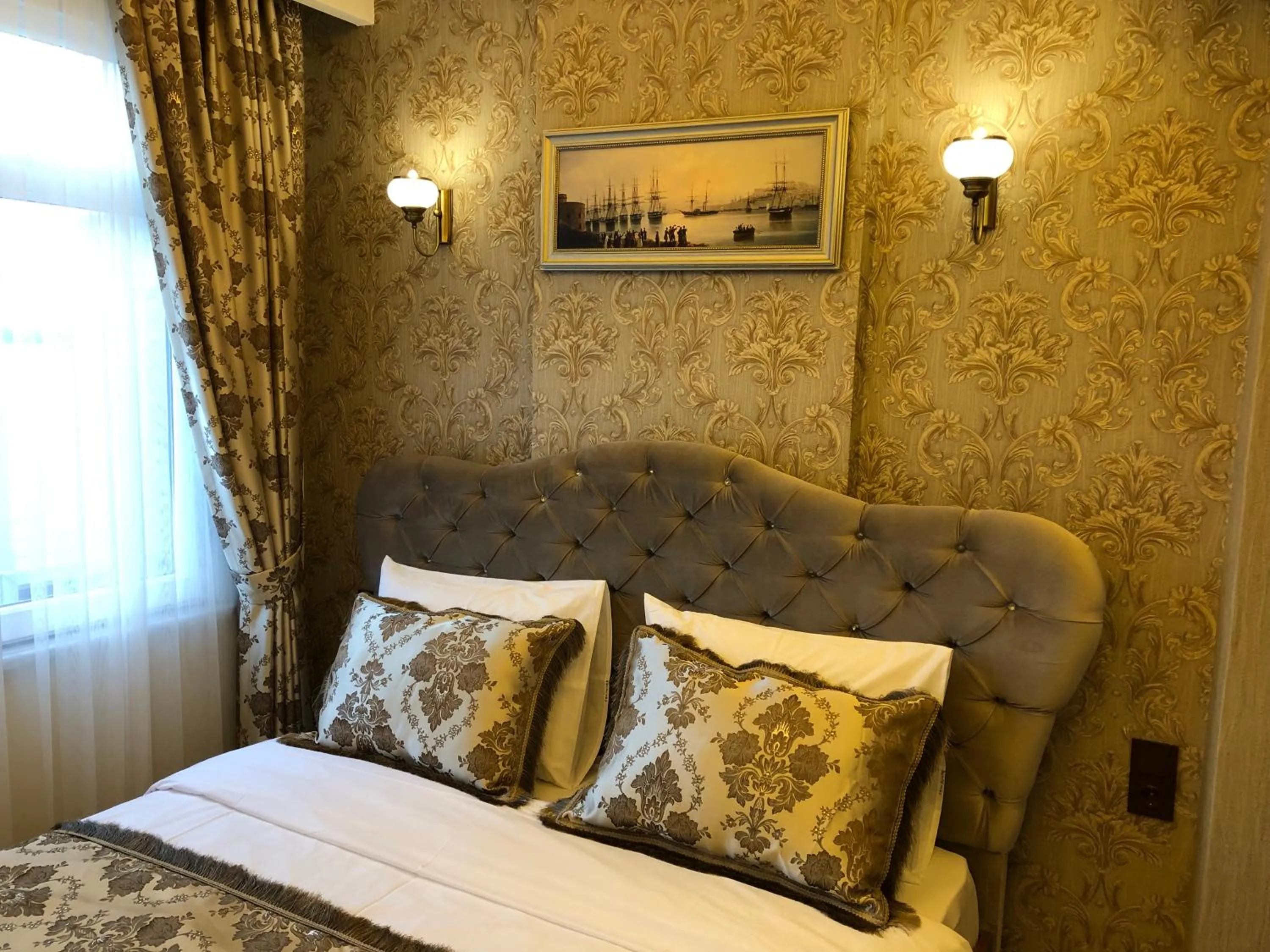 Bedroom, Bed in Rose Mansion by Otantik Suites