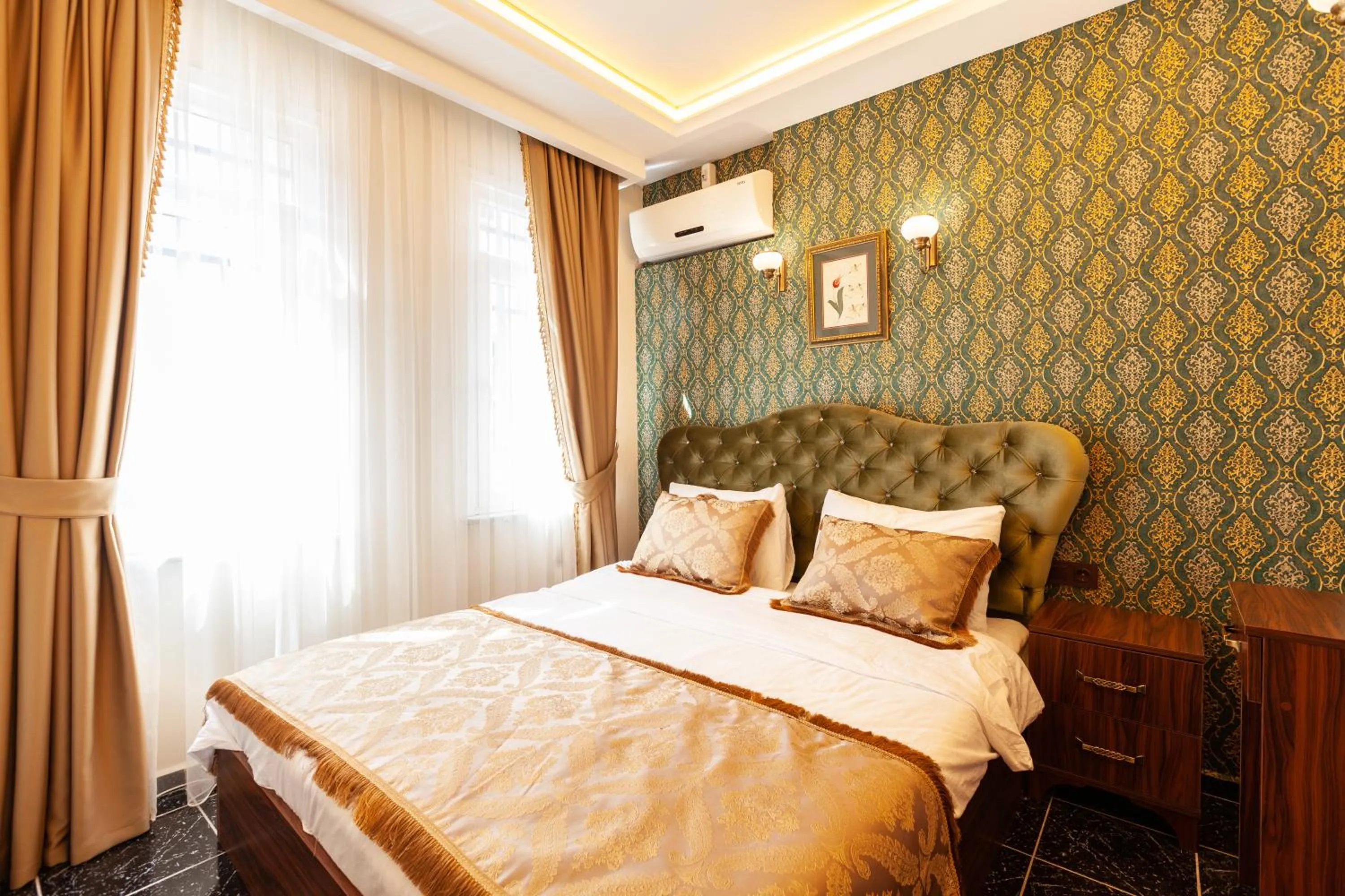 Bedroom, Bed in Rose Mansion by Otantik Suites