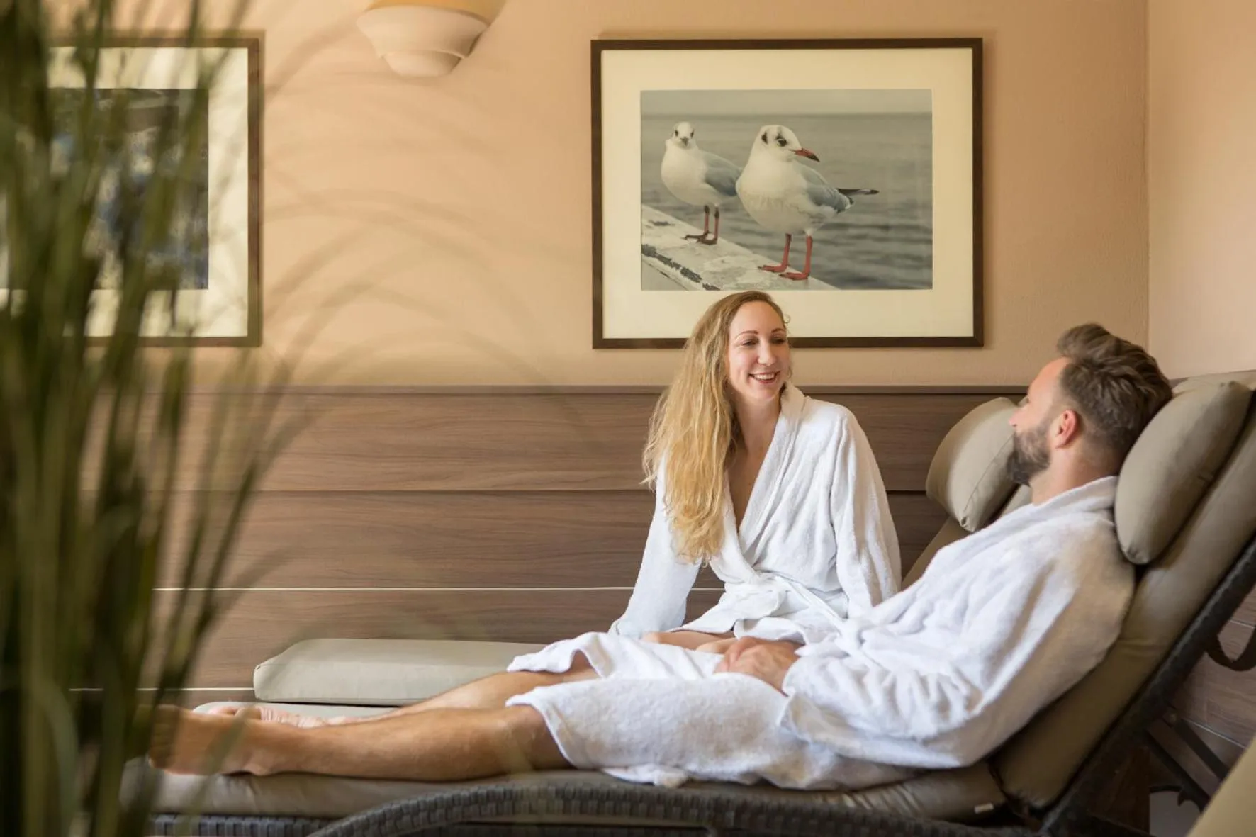 Swimming pool in Strandhafer Aparthotel