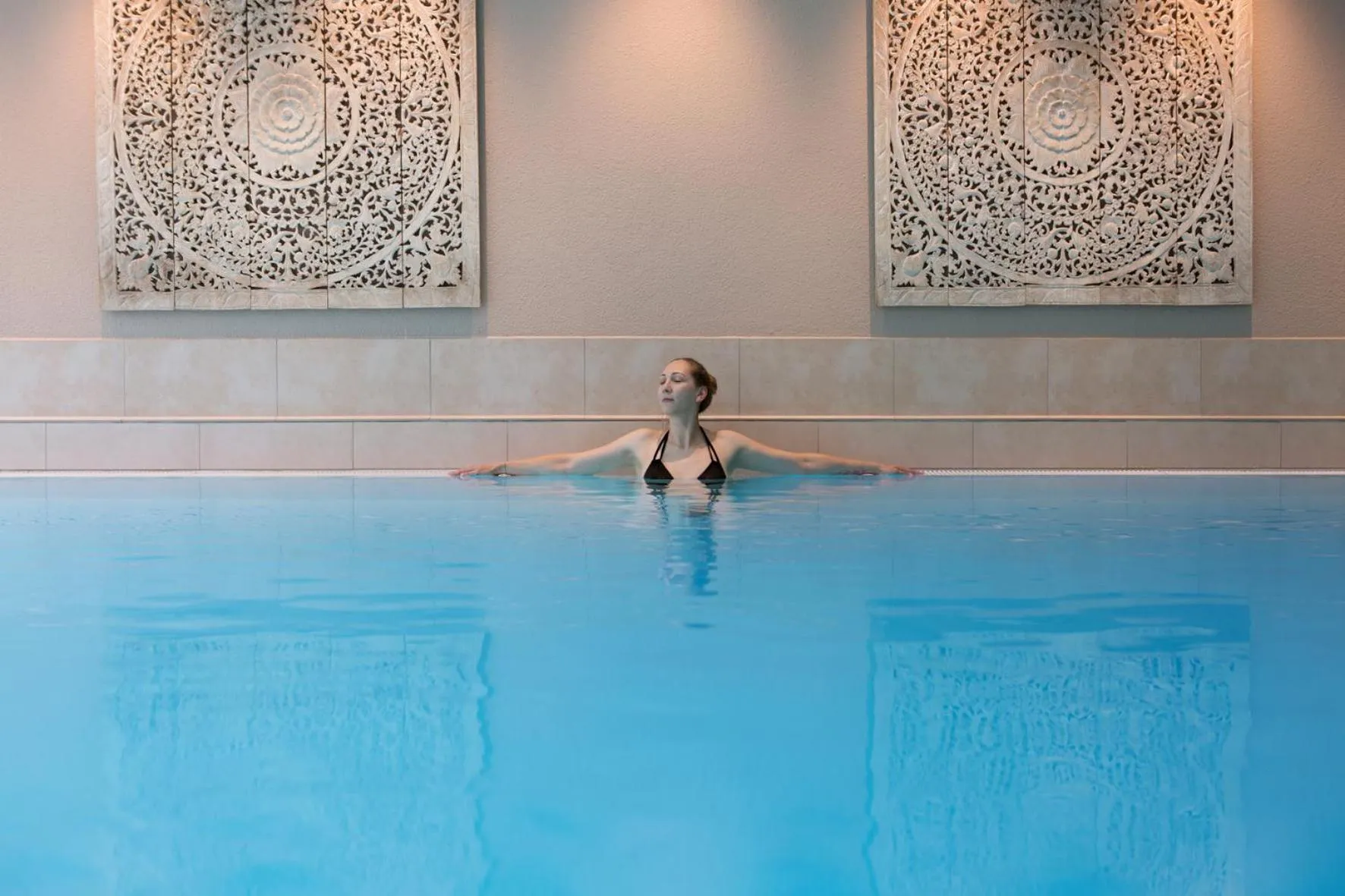 Swimming pool in Strandhafer Aparthotel