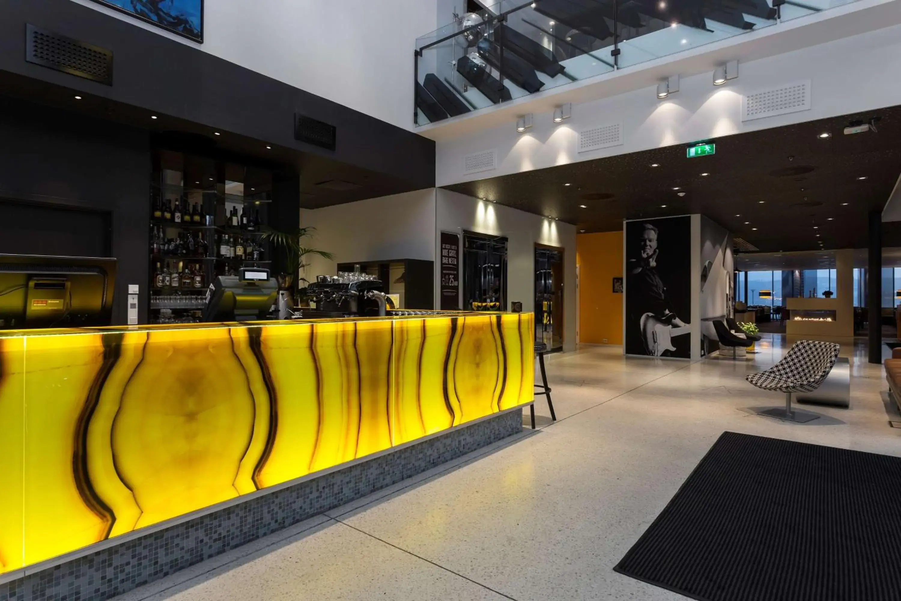 Lobby or reception in Scandic Rock City Lobby or reception in Scandic Rock City