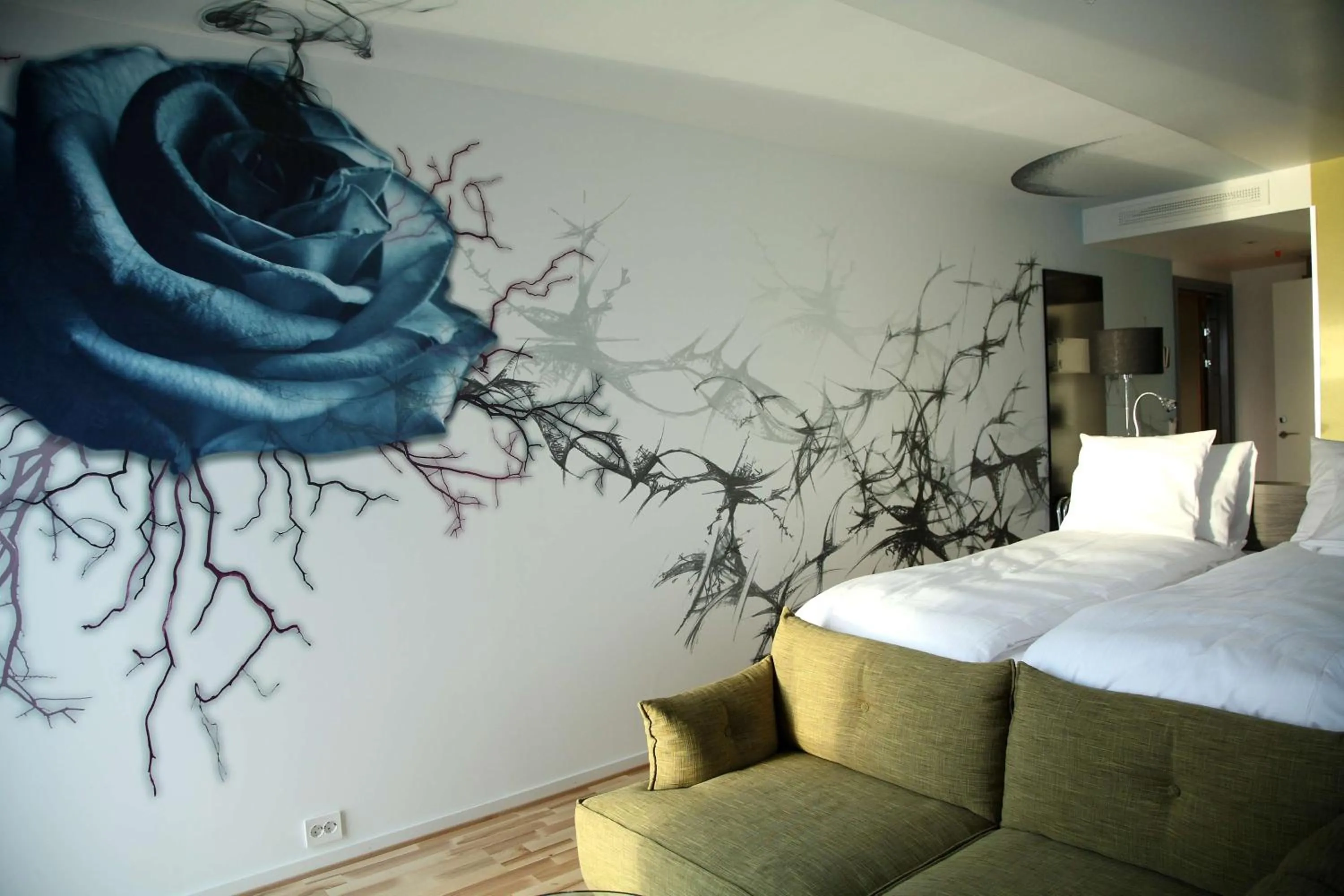 Photo of the whole room, Bed in Scandic Rock City