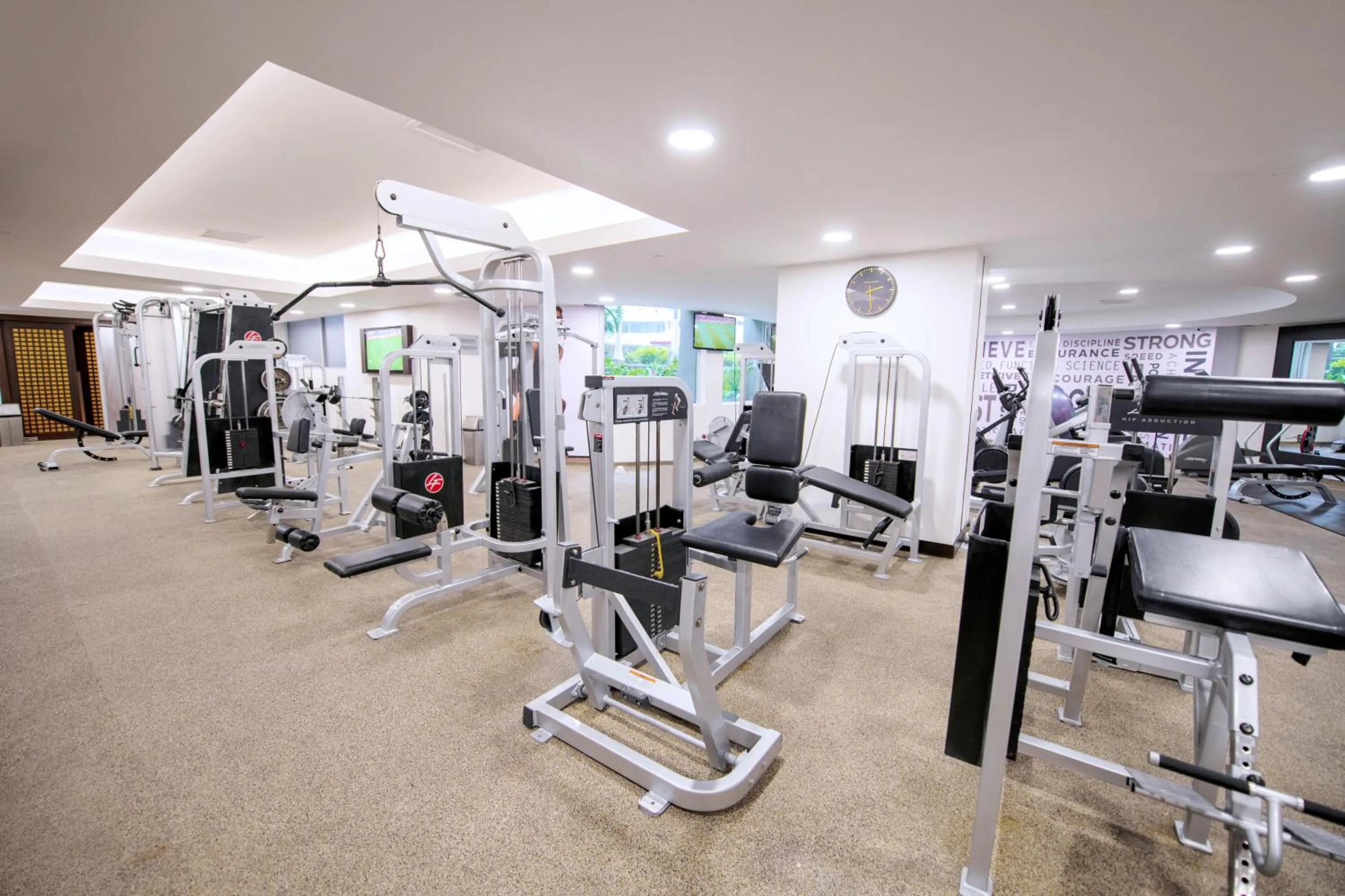 Fitness centre/facilities in Hilton Colon Guayaquil Hotel