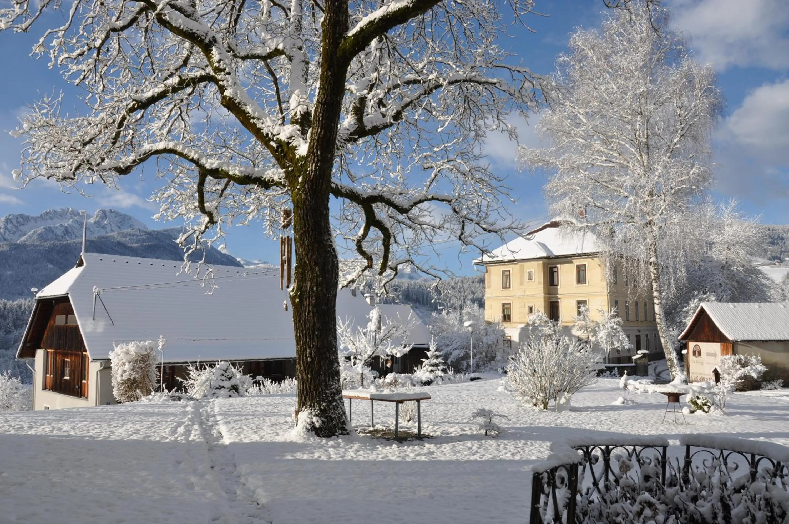 Winter in Villa Blumegg