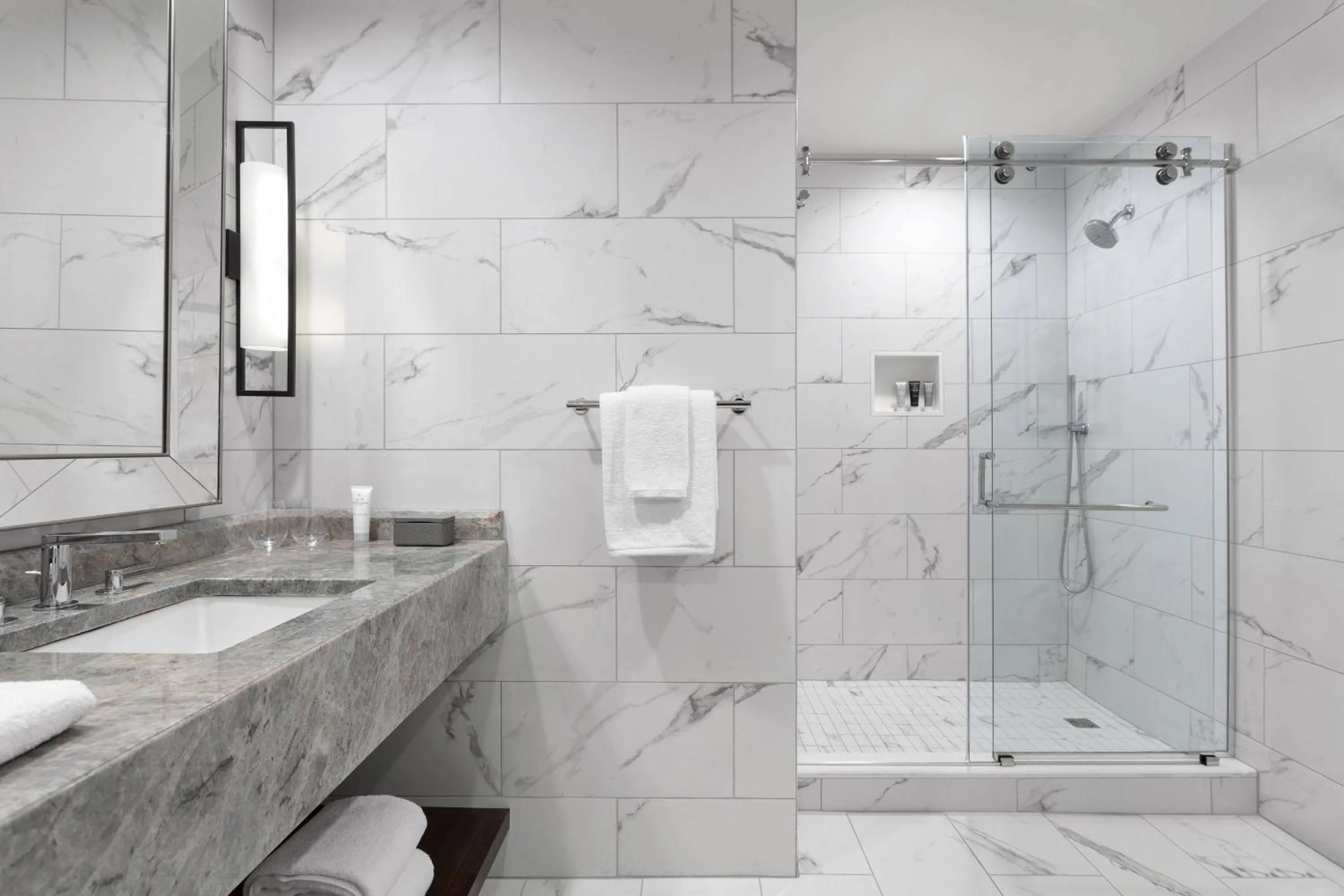 Bathroom in JW Marriott New Orleans