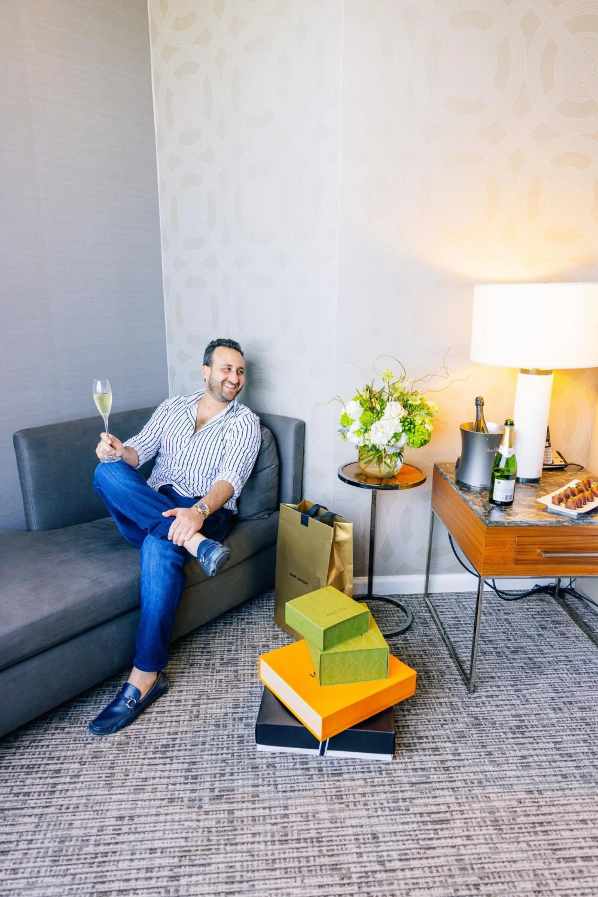 Bedroom in JW Marriott New Orleans