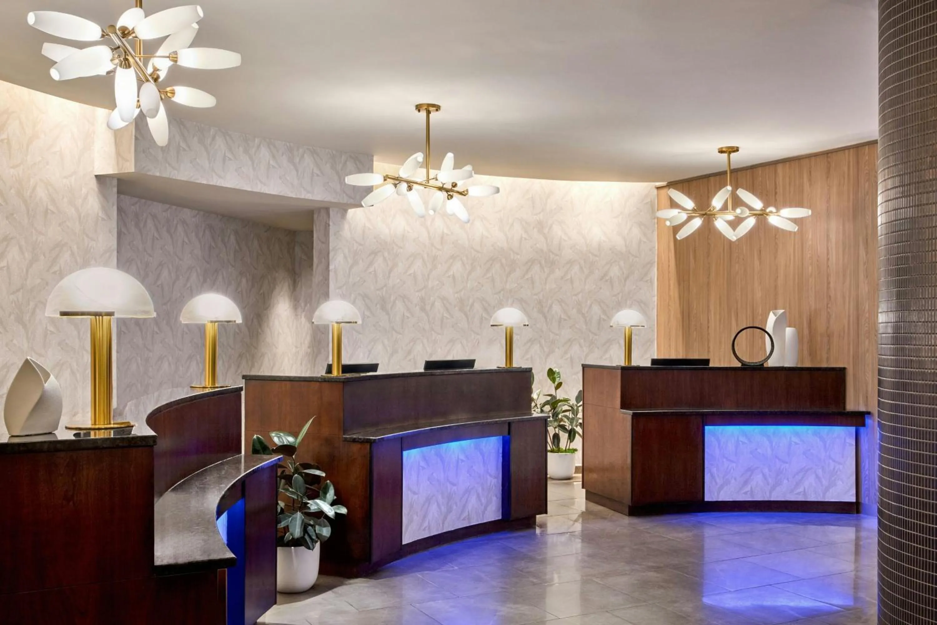 Lobby or reception in JW Marriott New Orleans