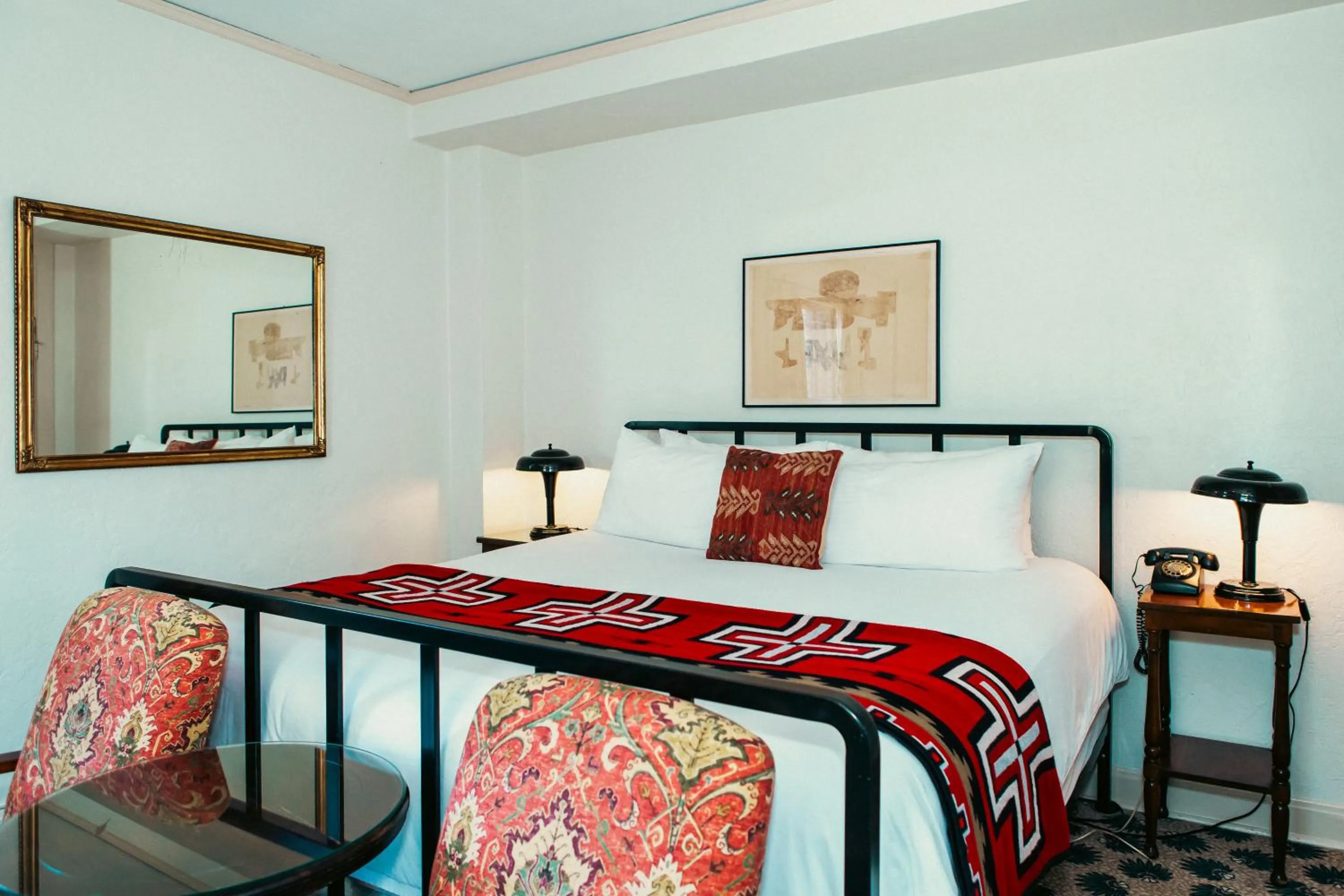 Bed in Hotel Congress