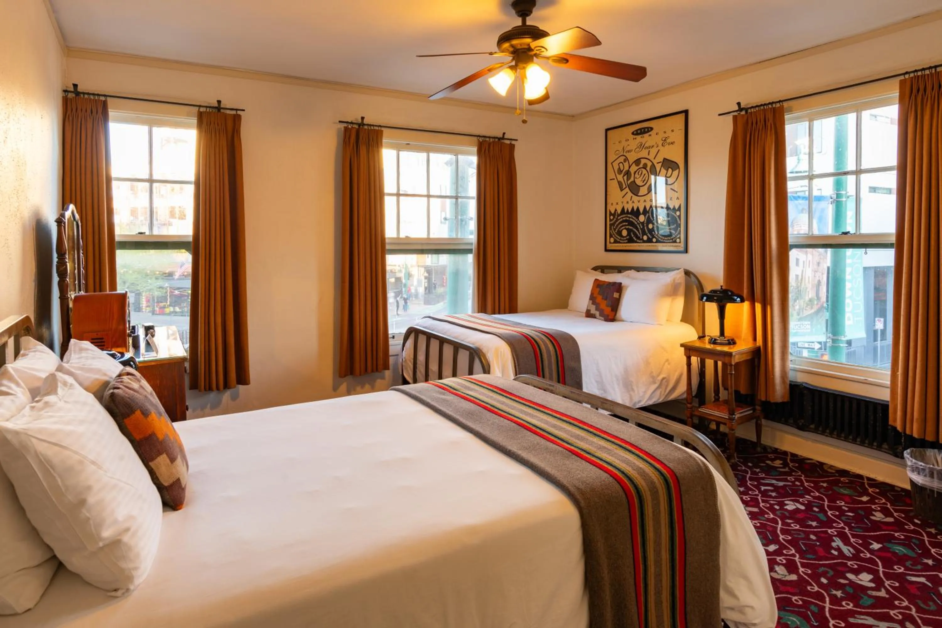 Bed in Hotel Congress