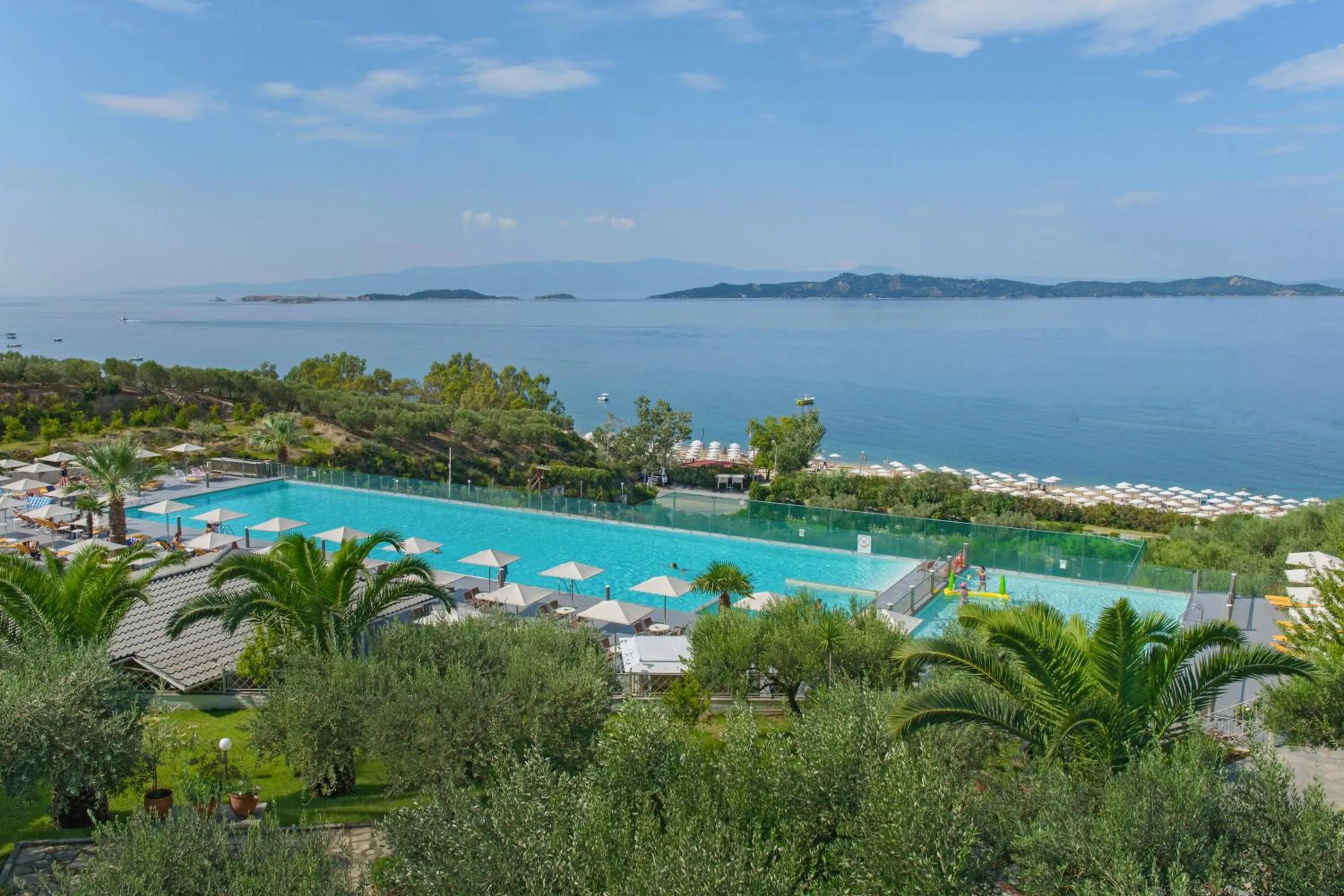 On site in Akrathos Beach Hotel