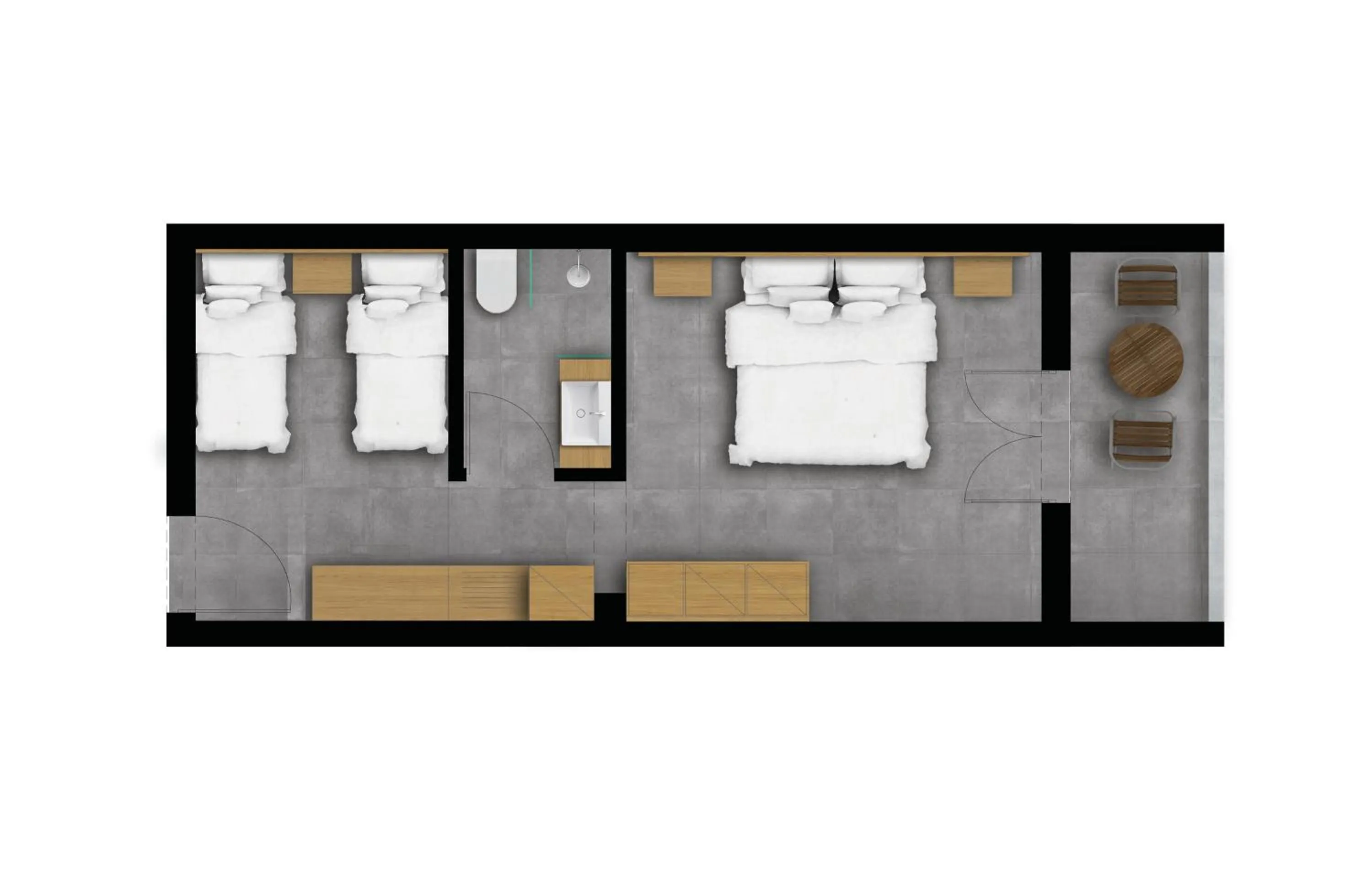 Floor plan in Akrathos Beach Hotel