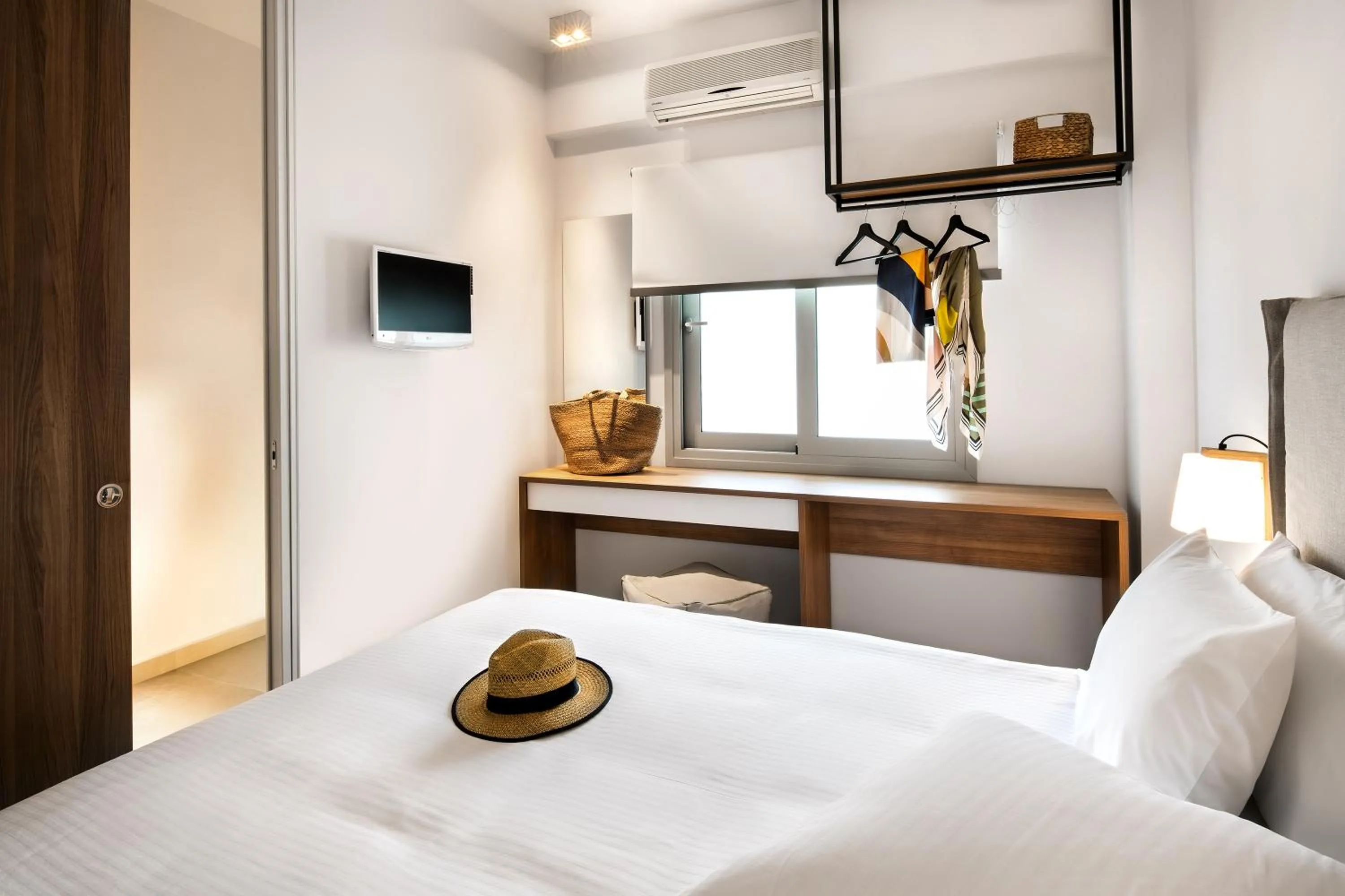 Decorative detail, Bed in Akrathos Beach Hotel