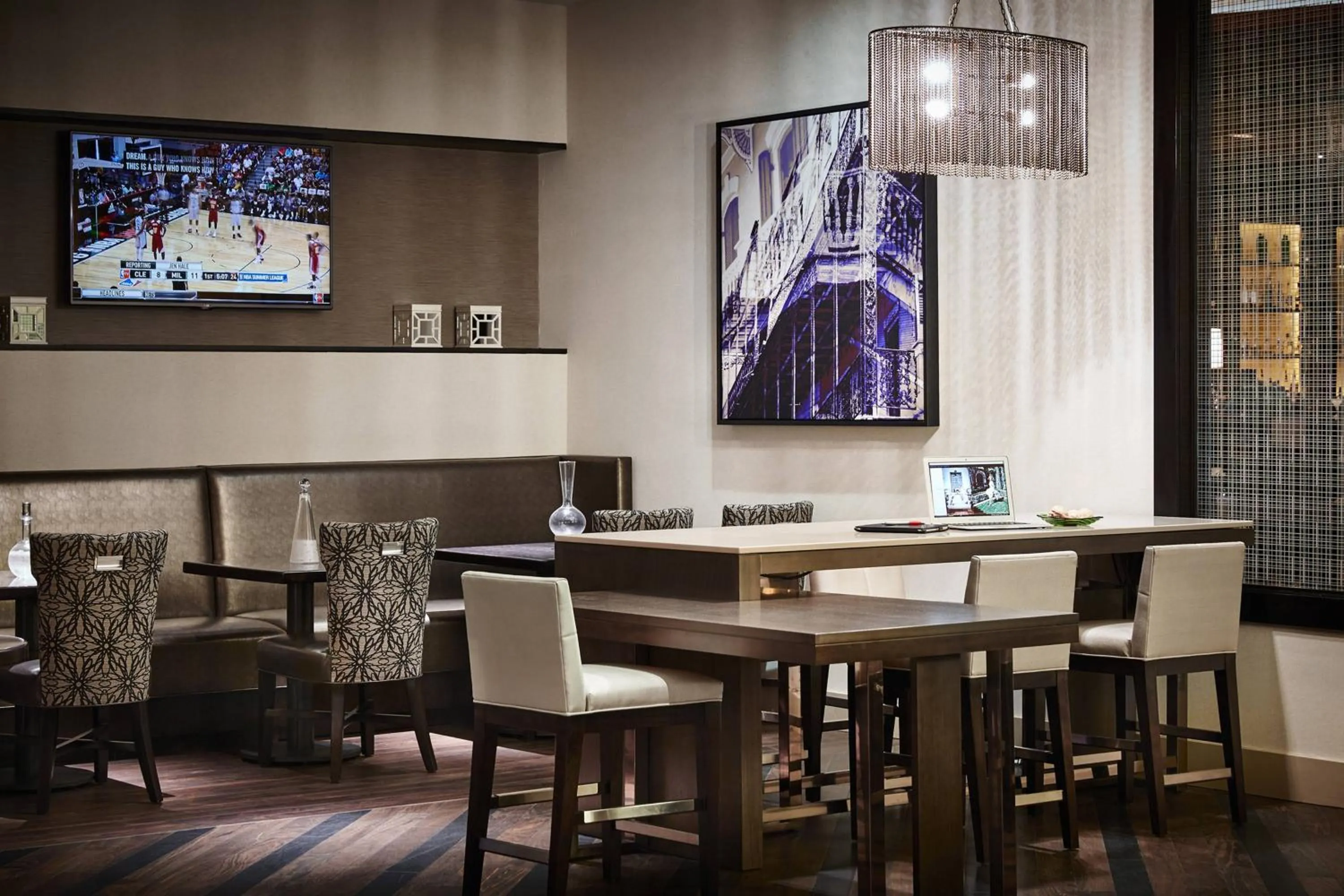 Lounge or bar in New Orleans Marriott