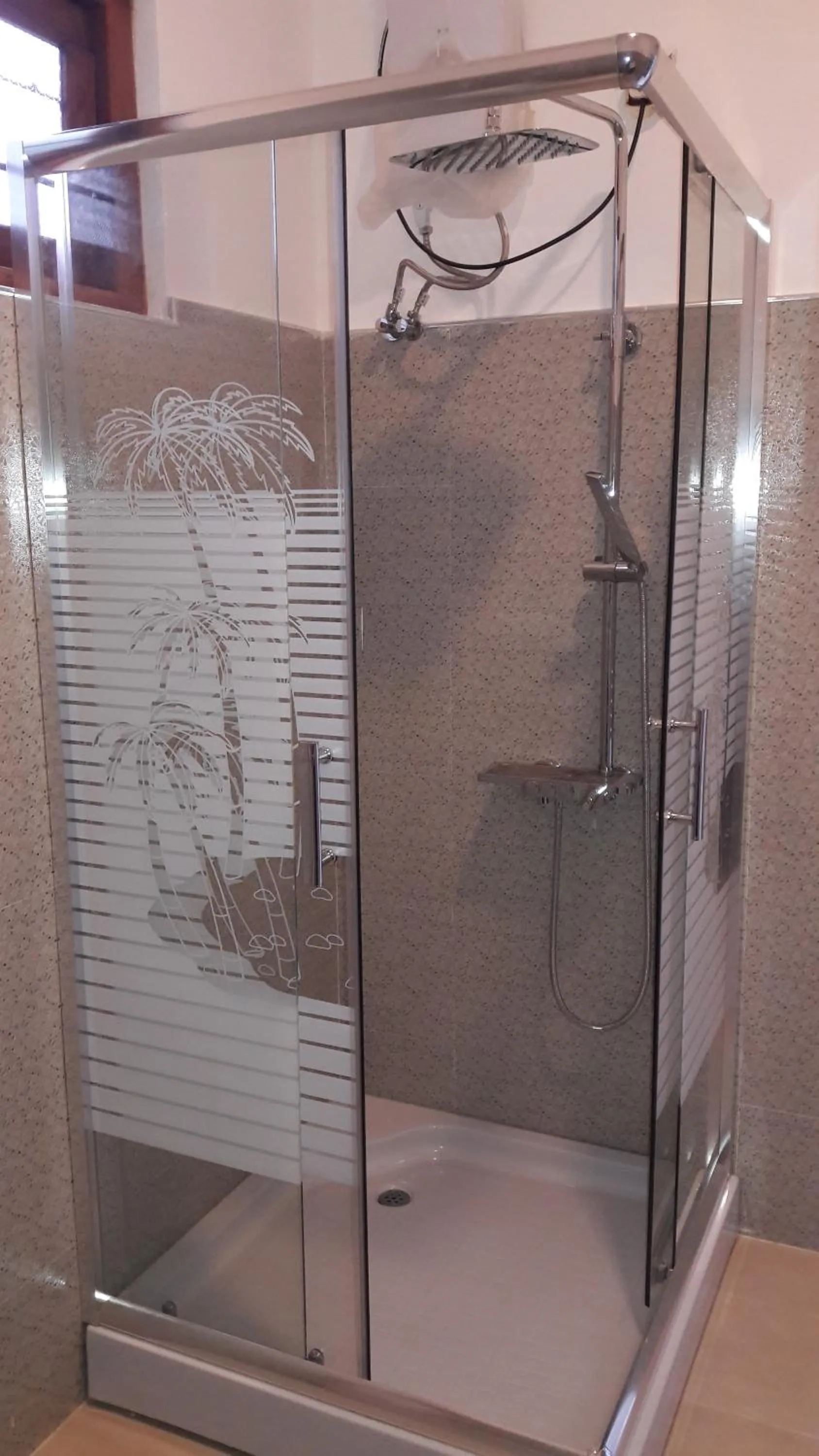 Shower in Risenlak Holiday Resort