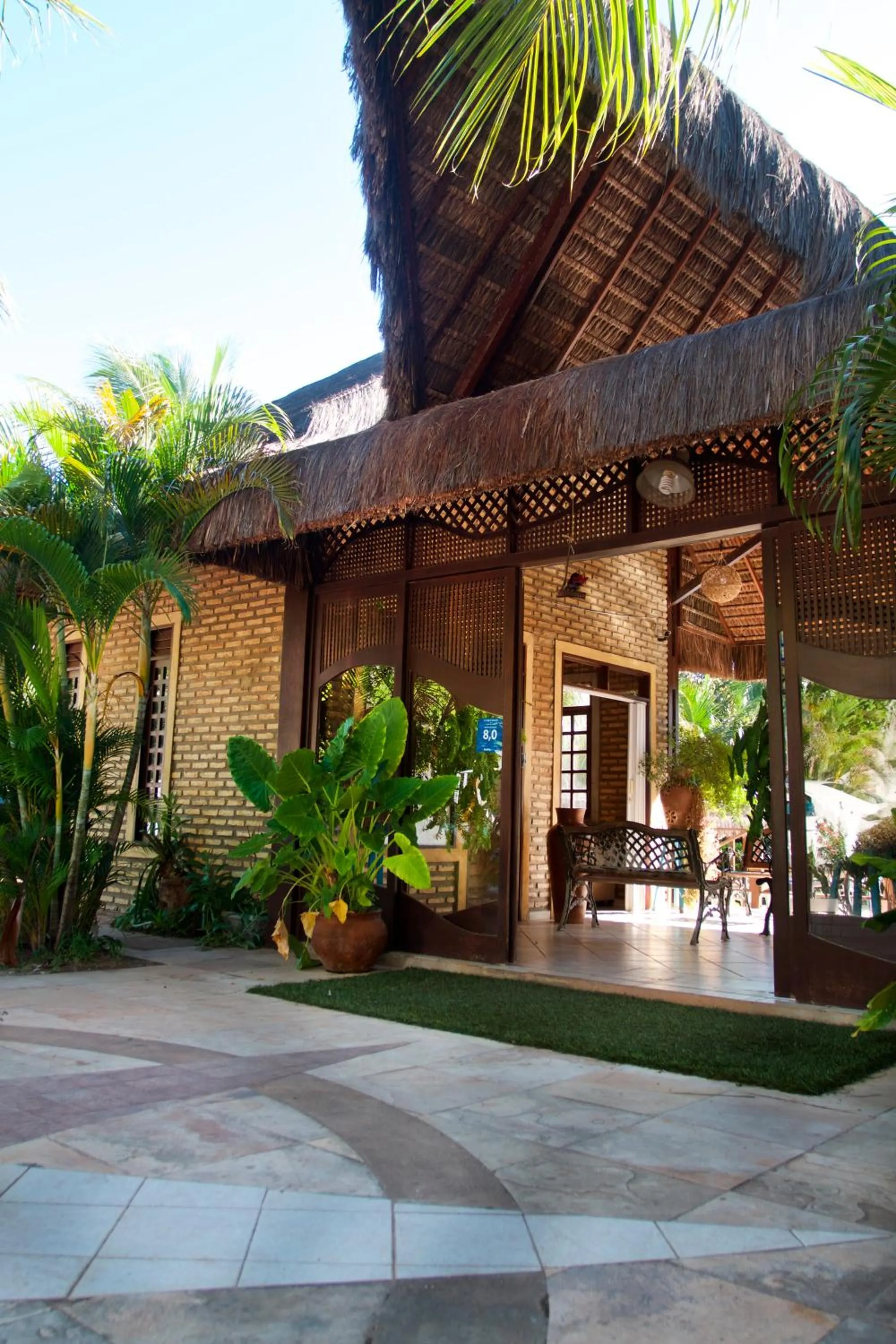 Facade/entrance in Pousada Império do Sol