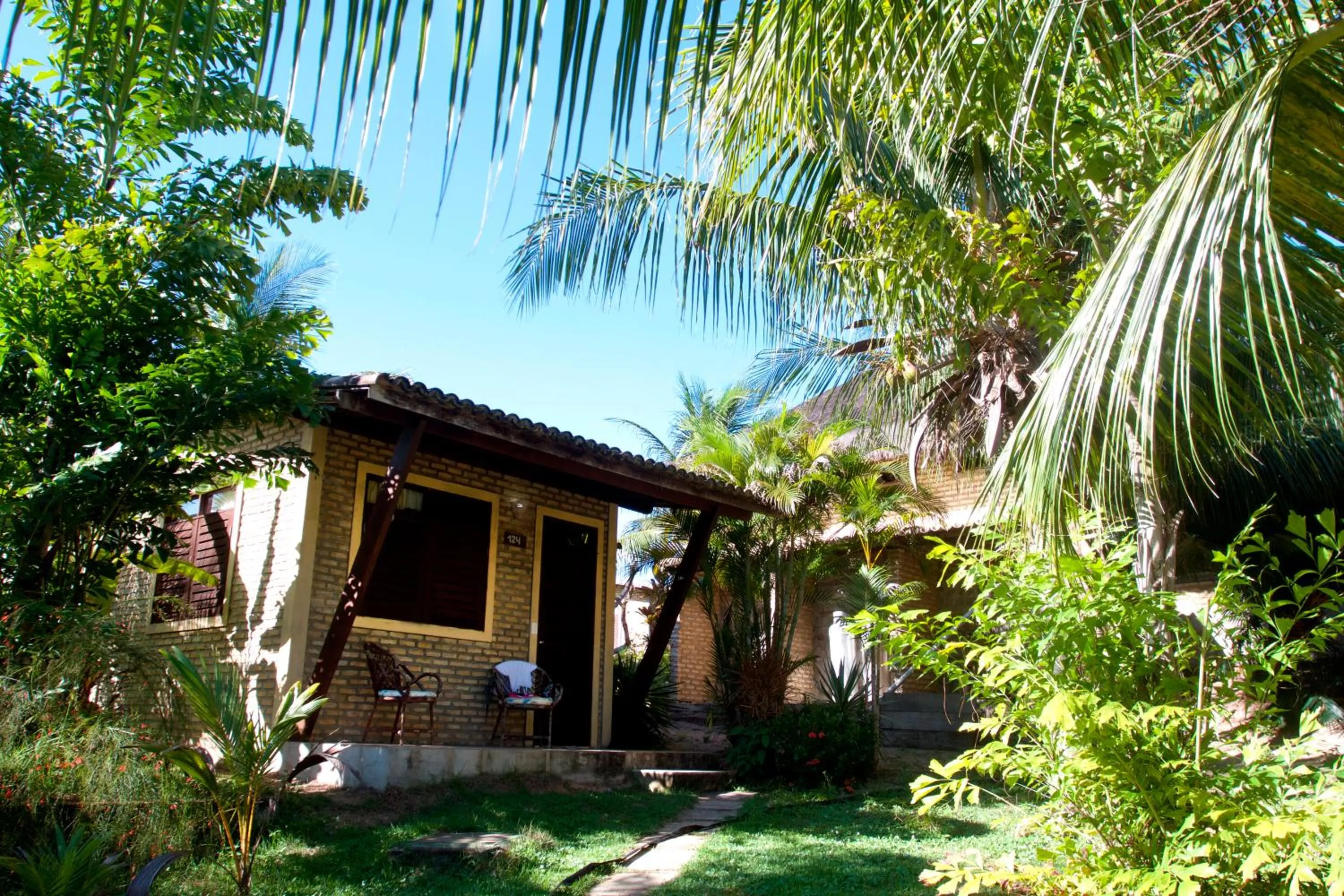 Garden in Pousada Império do Sol