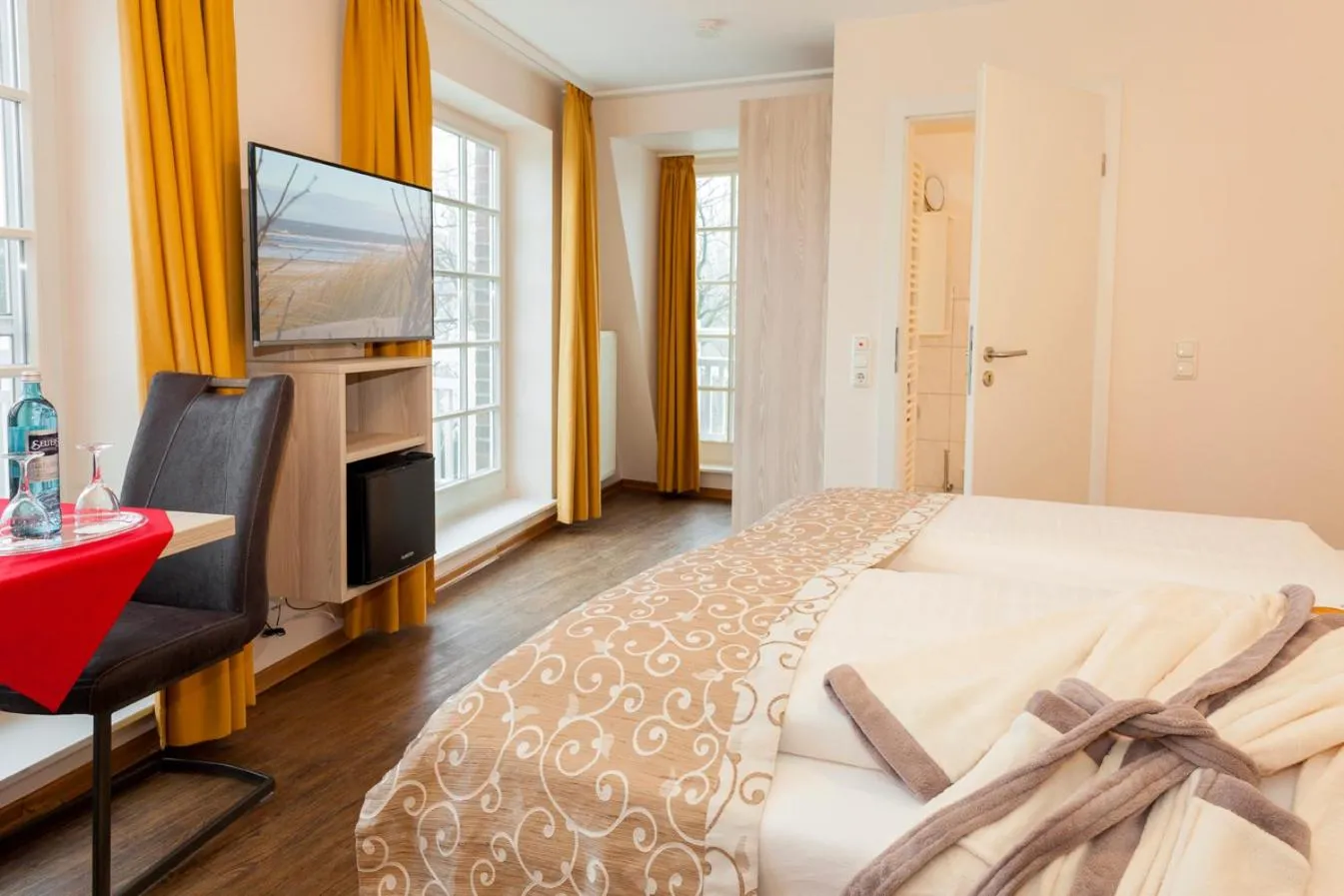 Bathroom, Bed in Spiekerooger Leidenschaft