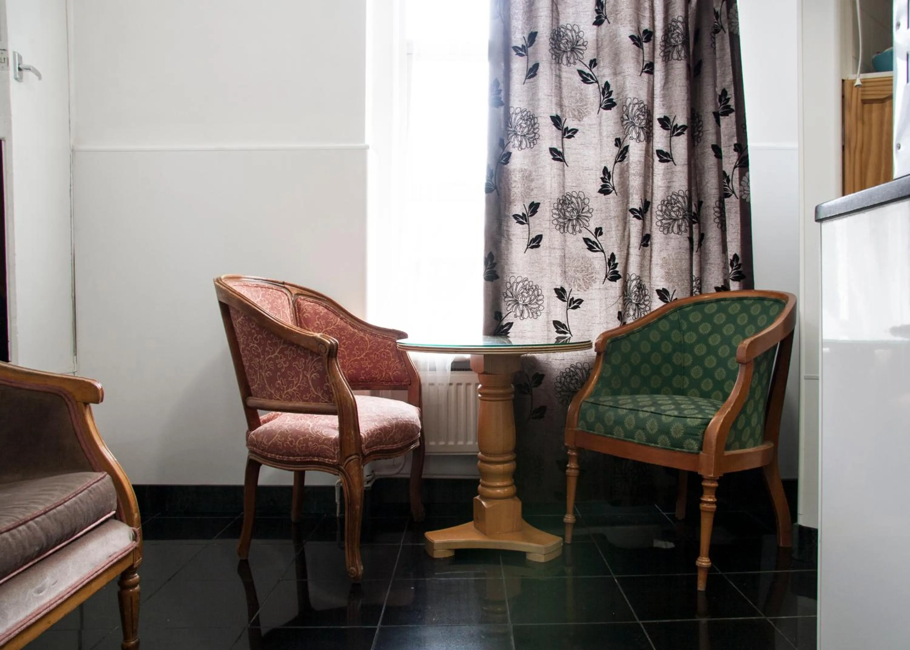 Living room in Caledonian Studio Flats