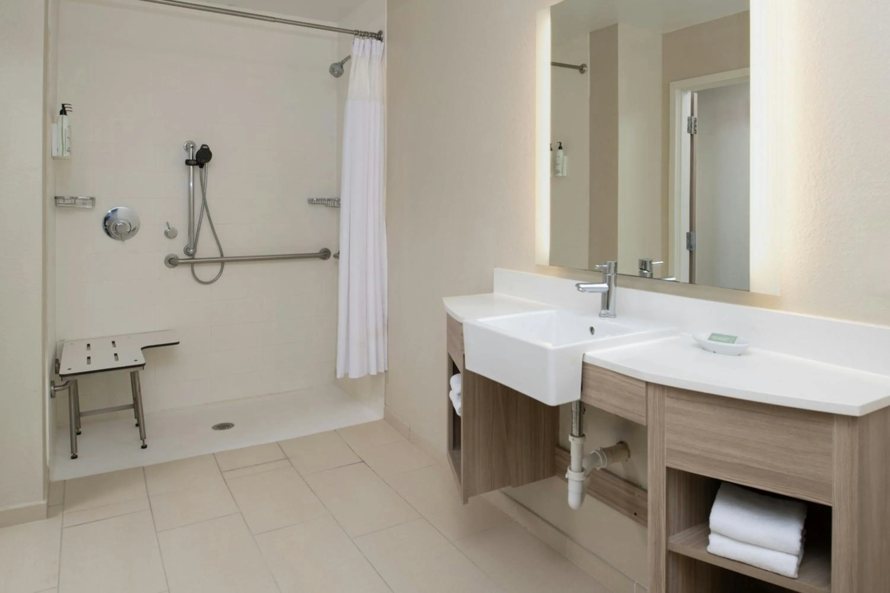 Bathroom in SpringHill Suites by Marriott New Orleans Warehouse Arts District