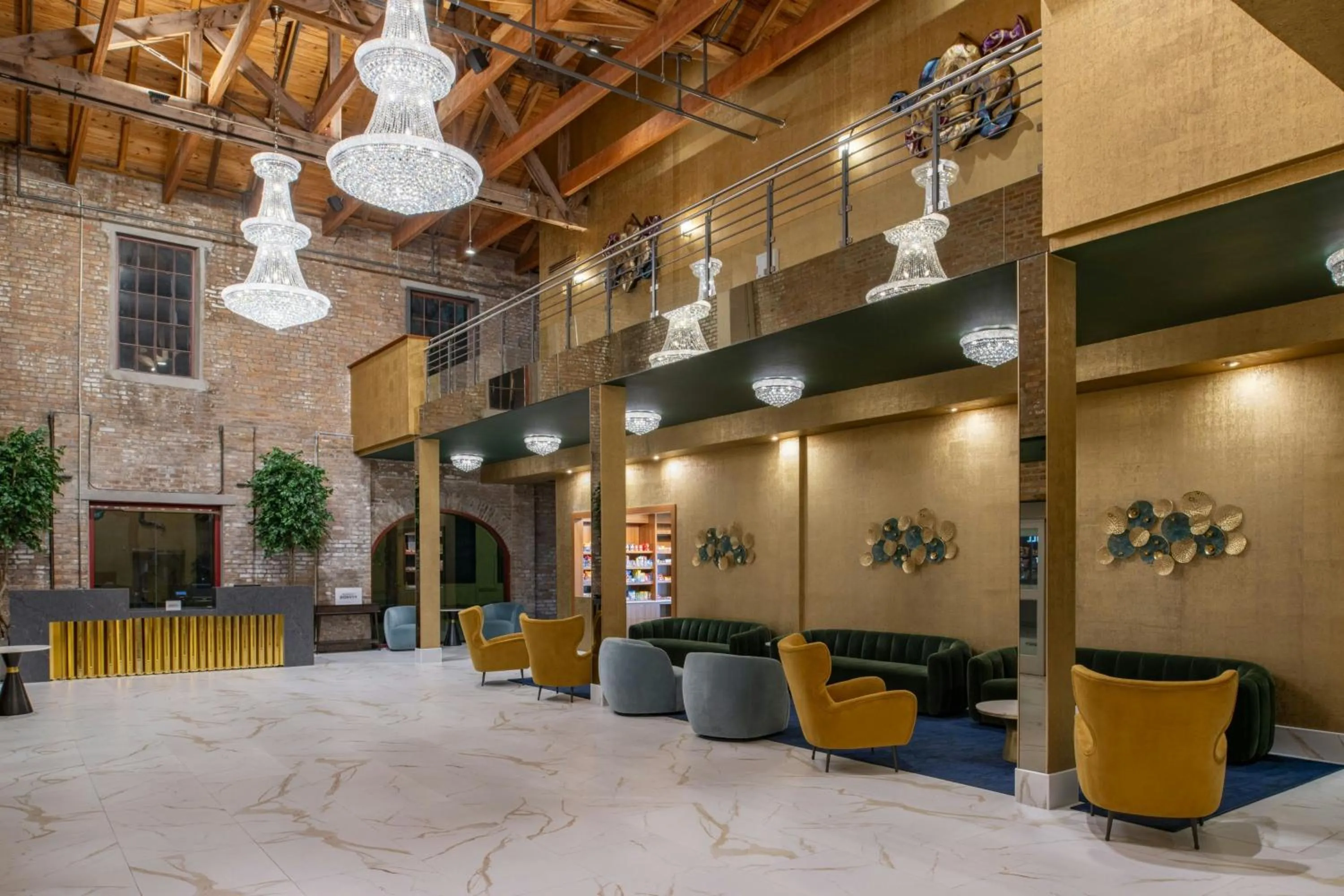 Lobby or reception in SpringHill Suites by Marriott New Orleans Warehouse Arts District