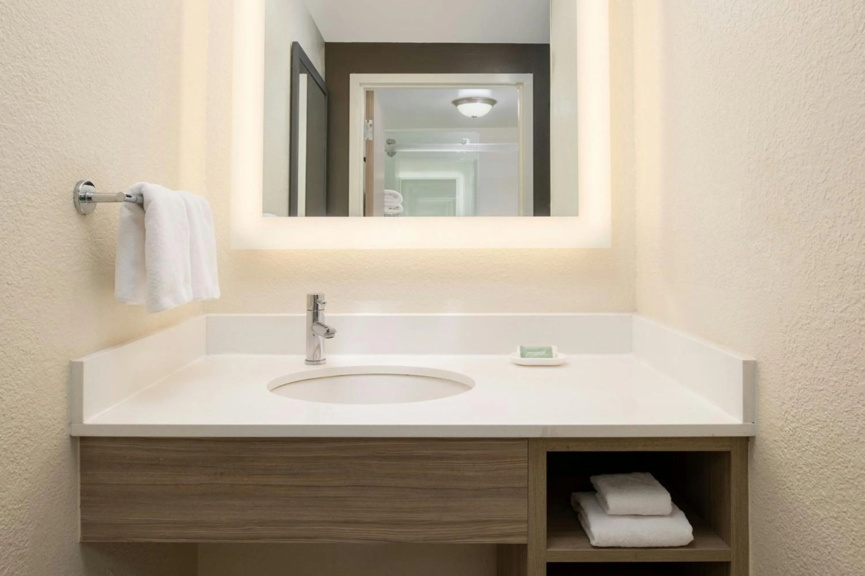 Bathroom in SpringHill Suites by Marriott New Orleans Warehouse Arts District