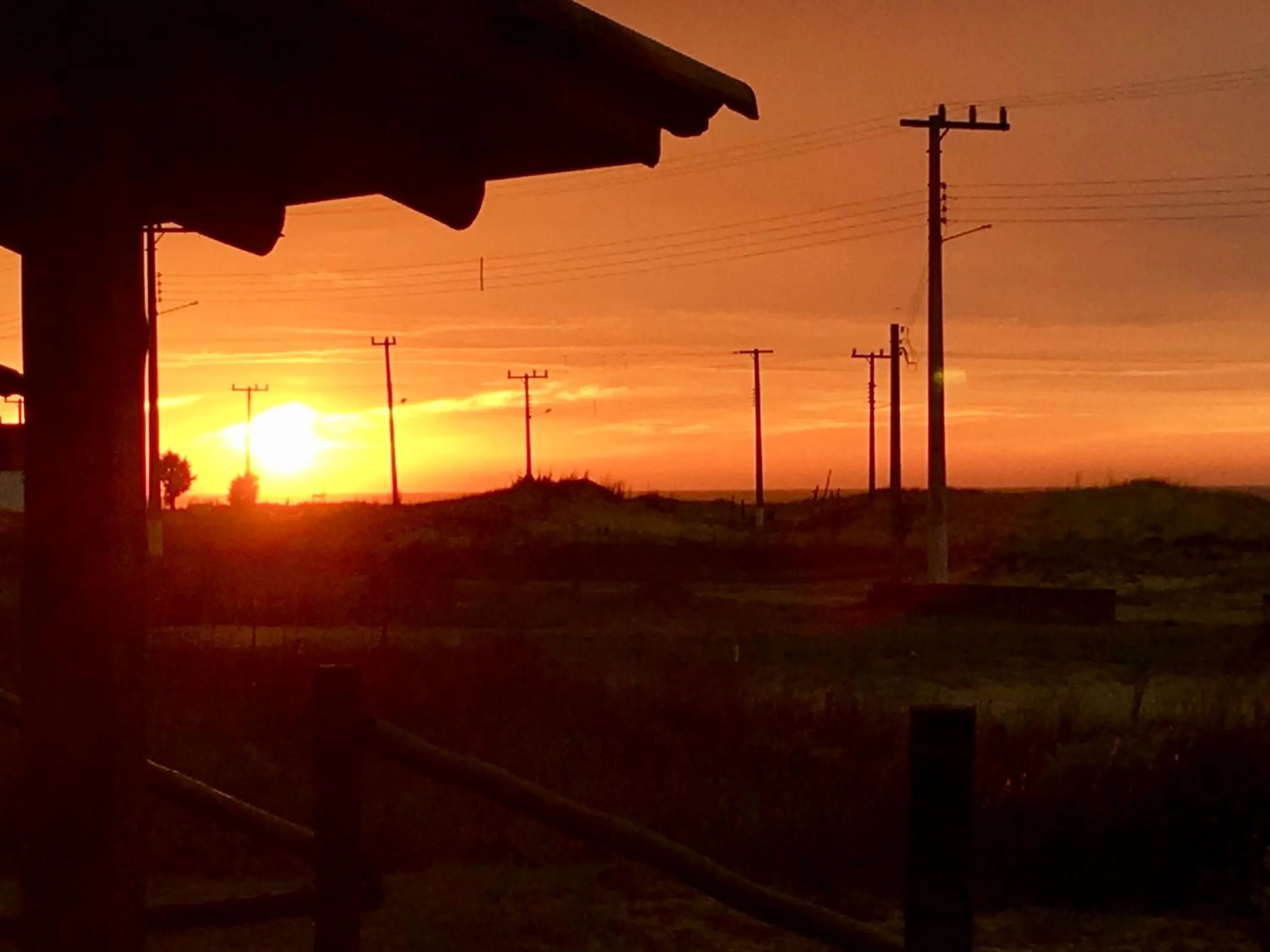 Sunrise in Pousada dos Sambaquis