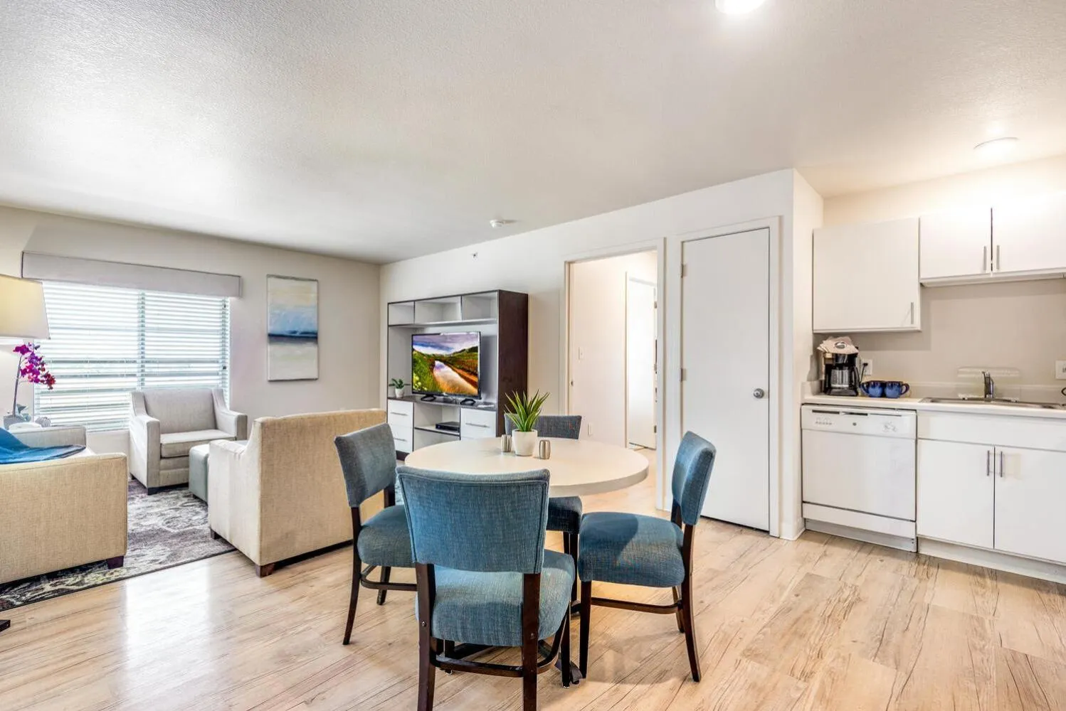 Living room in WaterWalk Denver Tech Center