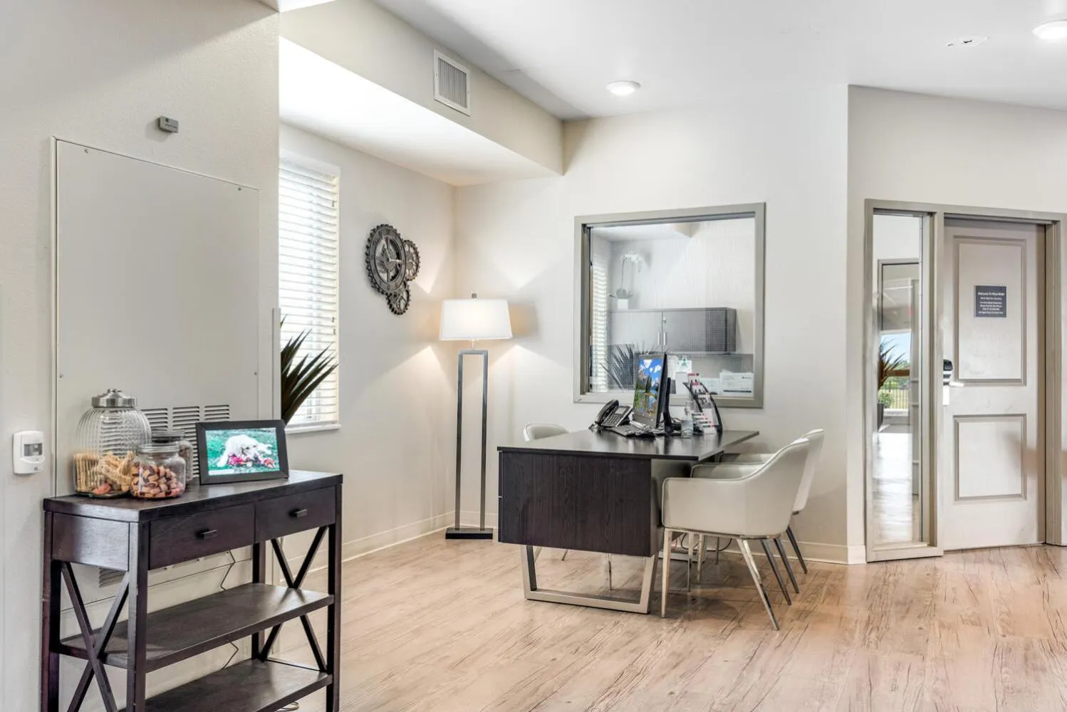 Lobby or reception in WaterWalk Denver Tech Center