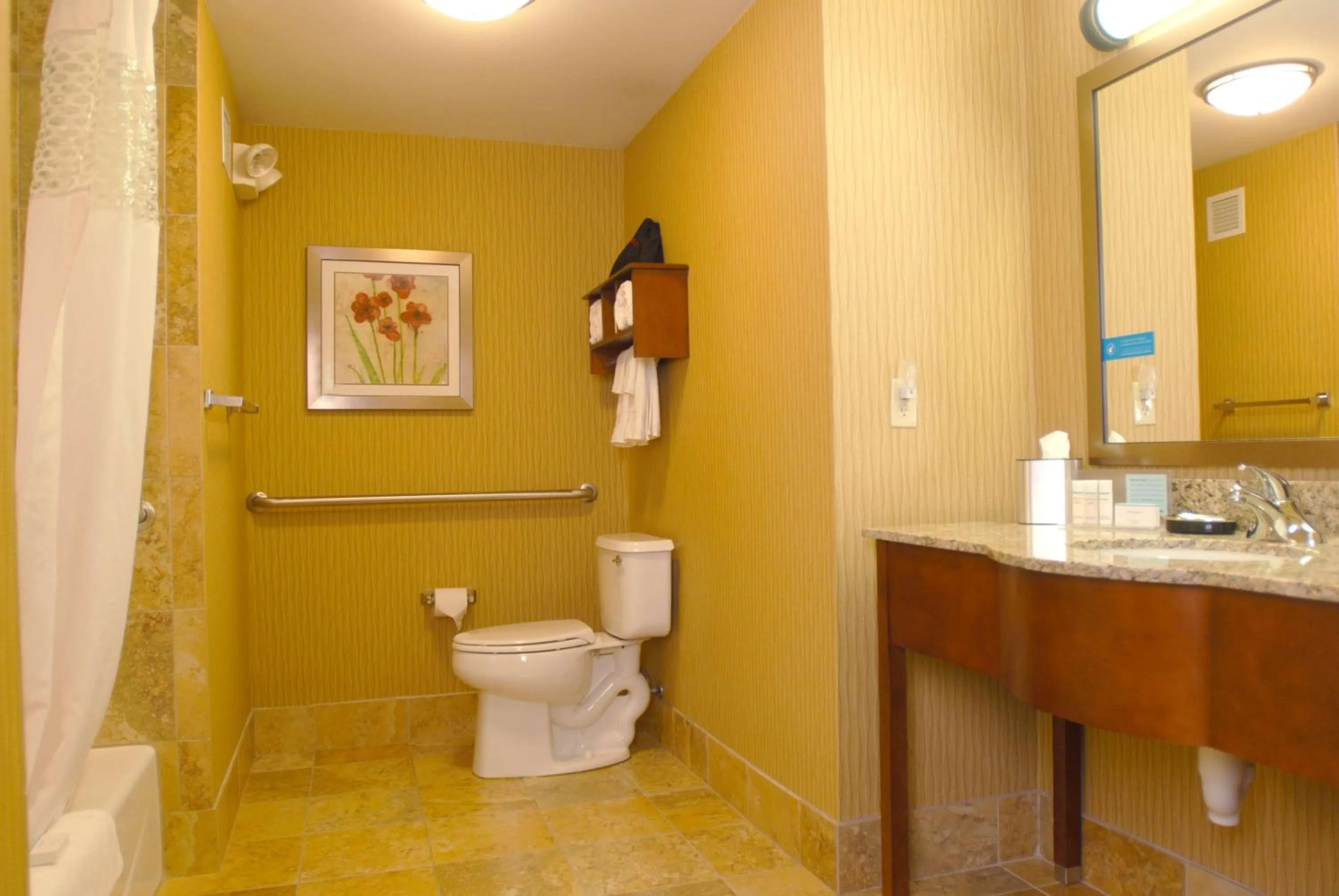 Bathroom in Hampton Inn Tomah