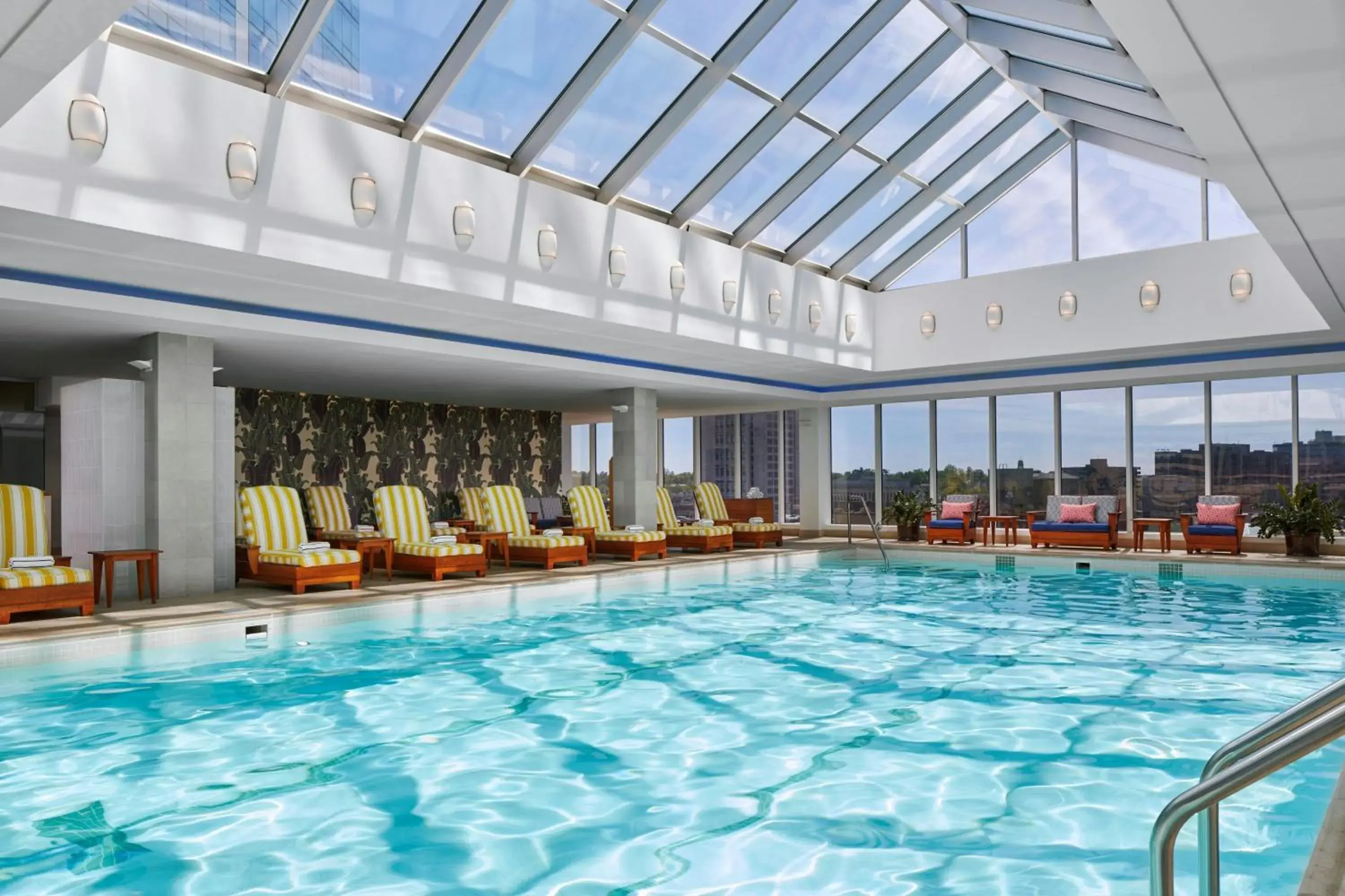 Swimming pool in The Opus Westchester, Autograph Collection Swimming pool in The Opus Westchester, Autograph Collection