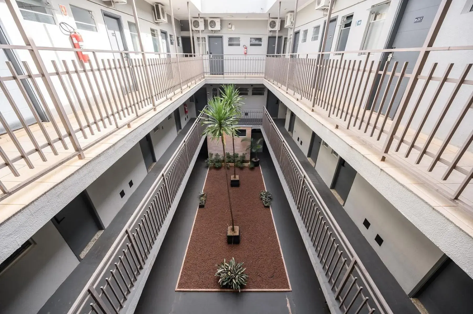 Garden view in Hotel Universitario Garden view in Hotel Universitario