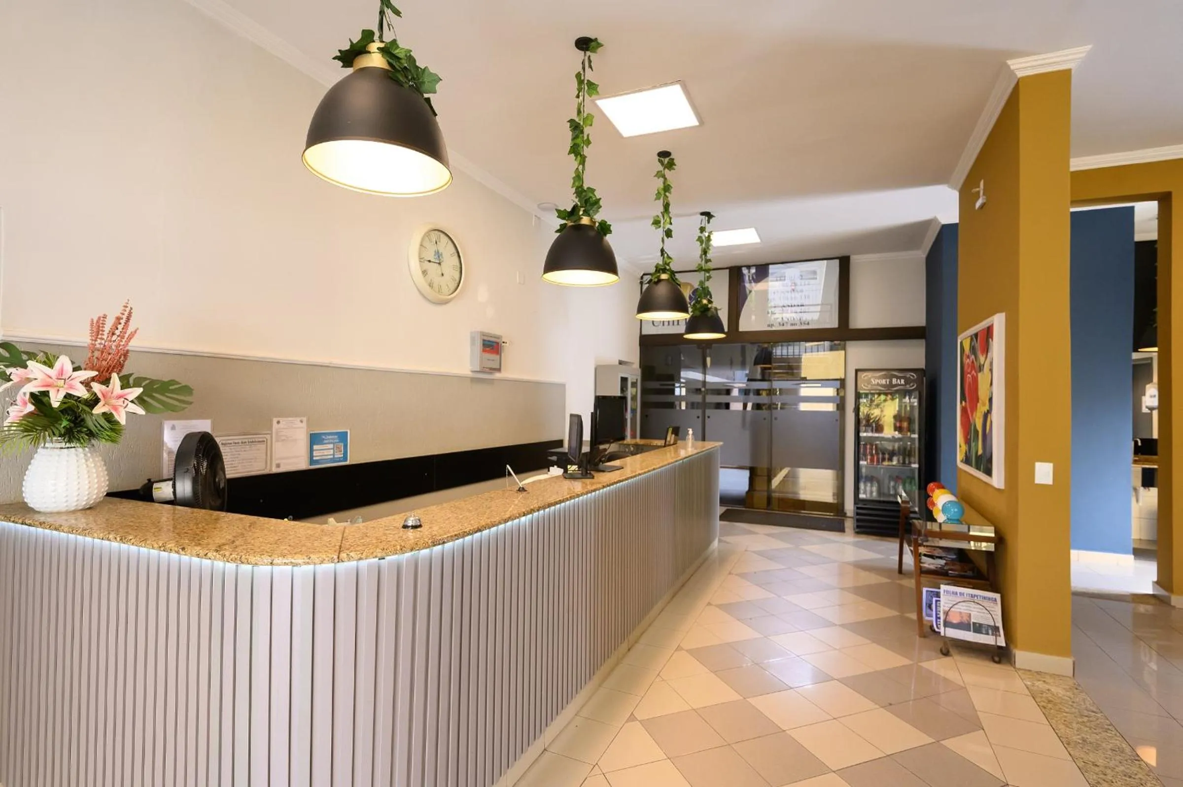 Lobby or reception in Hotel Universitario