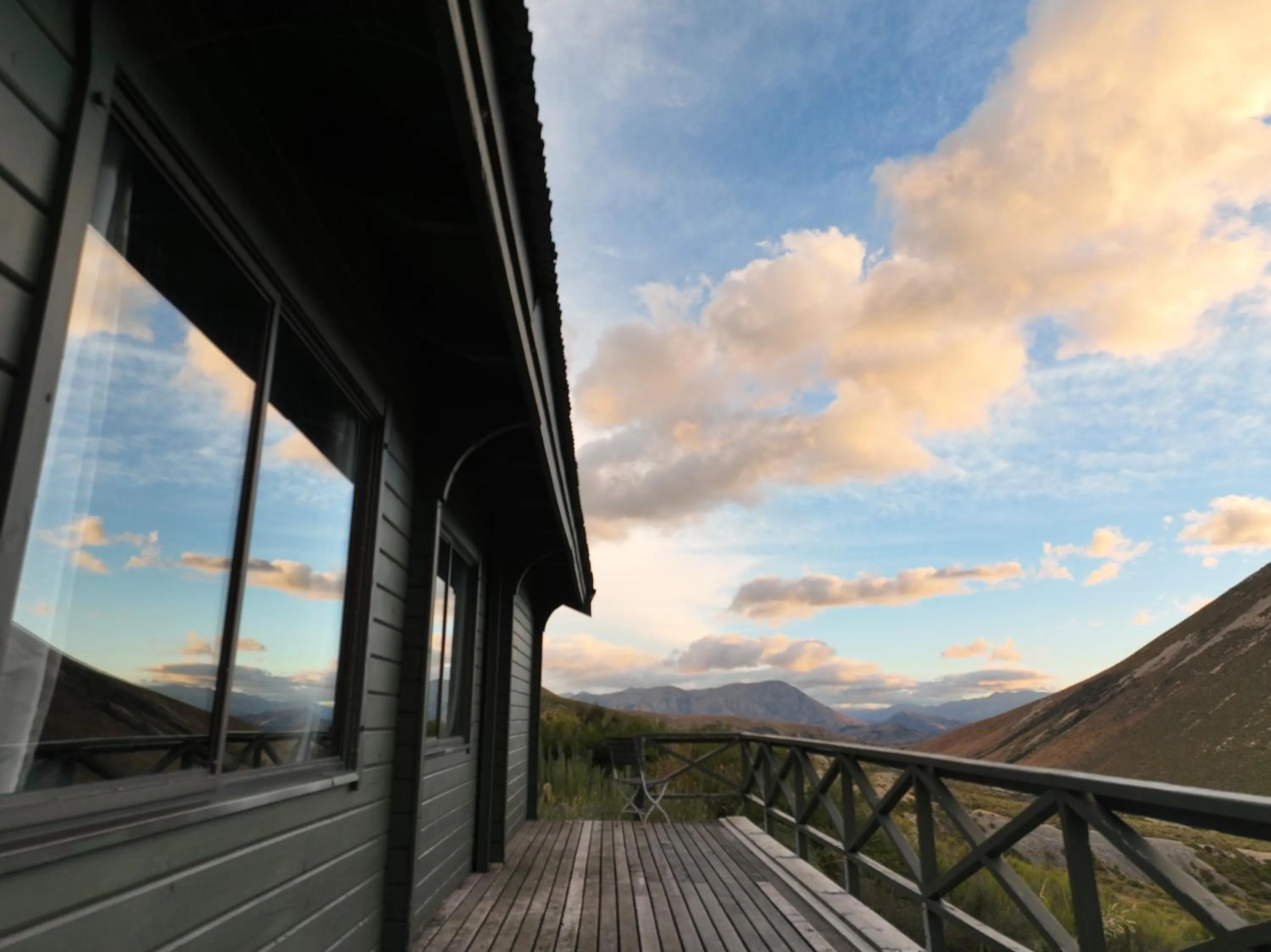 Mountain view in Porters Lodge