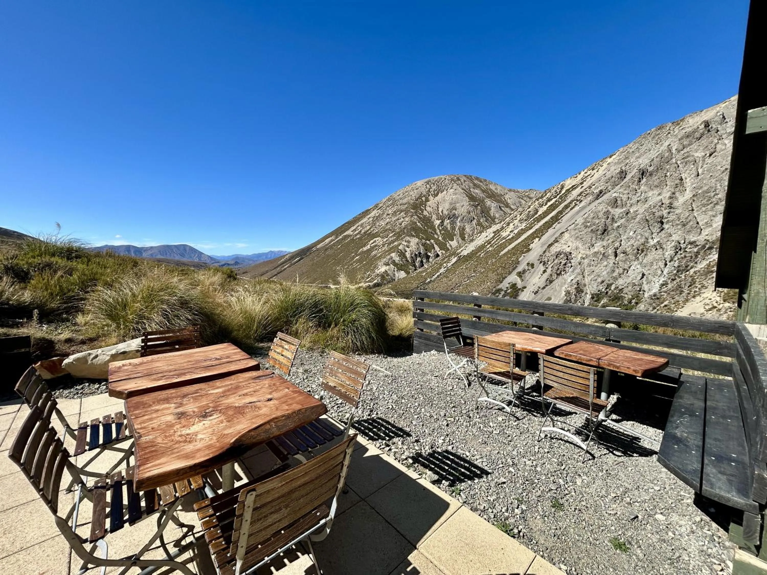 Patio in Porters Lodge