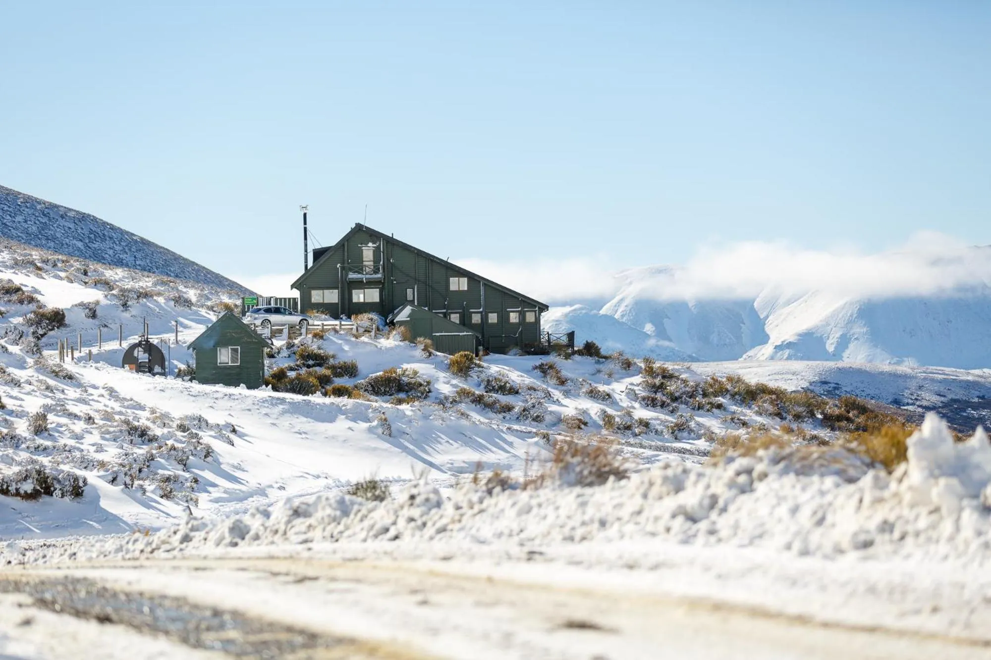 Mountain view in Porters Lodge