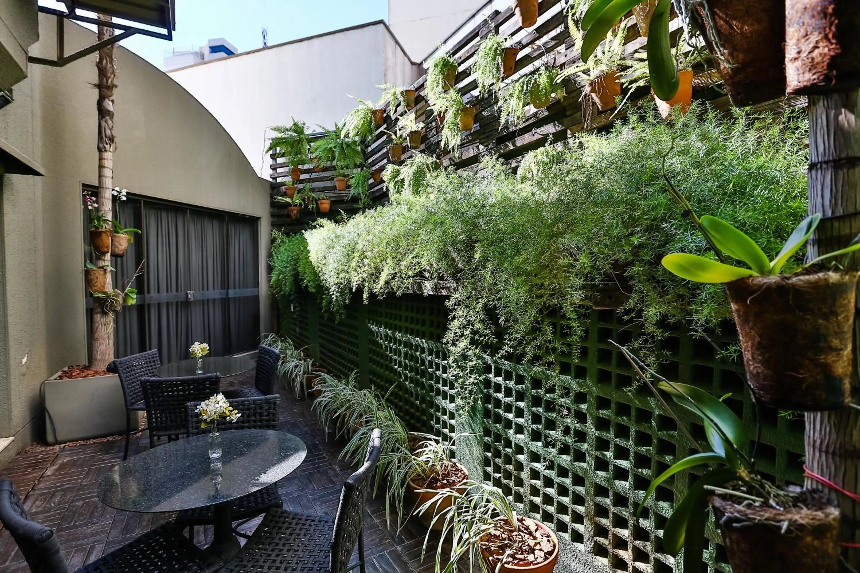 Patio in Comfort Hotel Goiânia