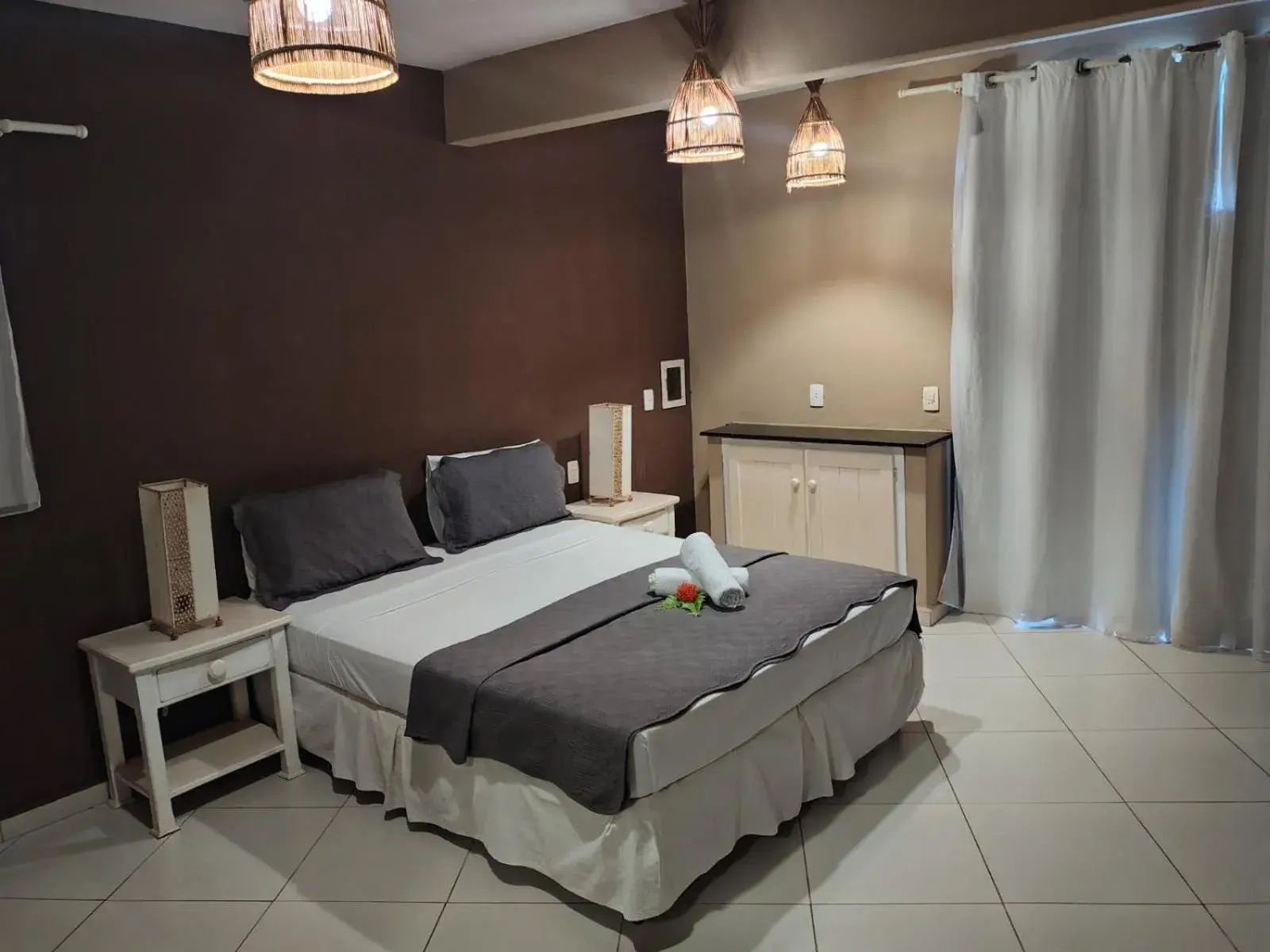 Standard Triple Room with Sea View in Pousada Aruana Standard Triple Room with Sea View in Pousada Aruana