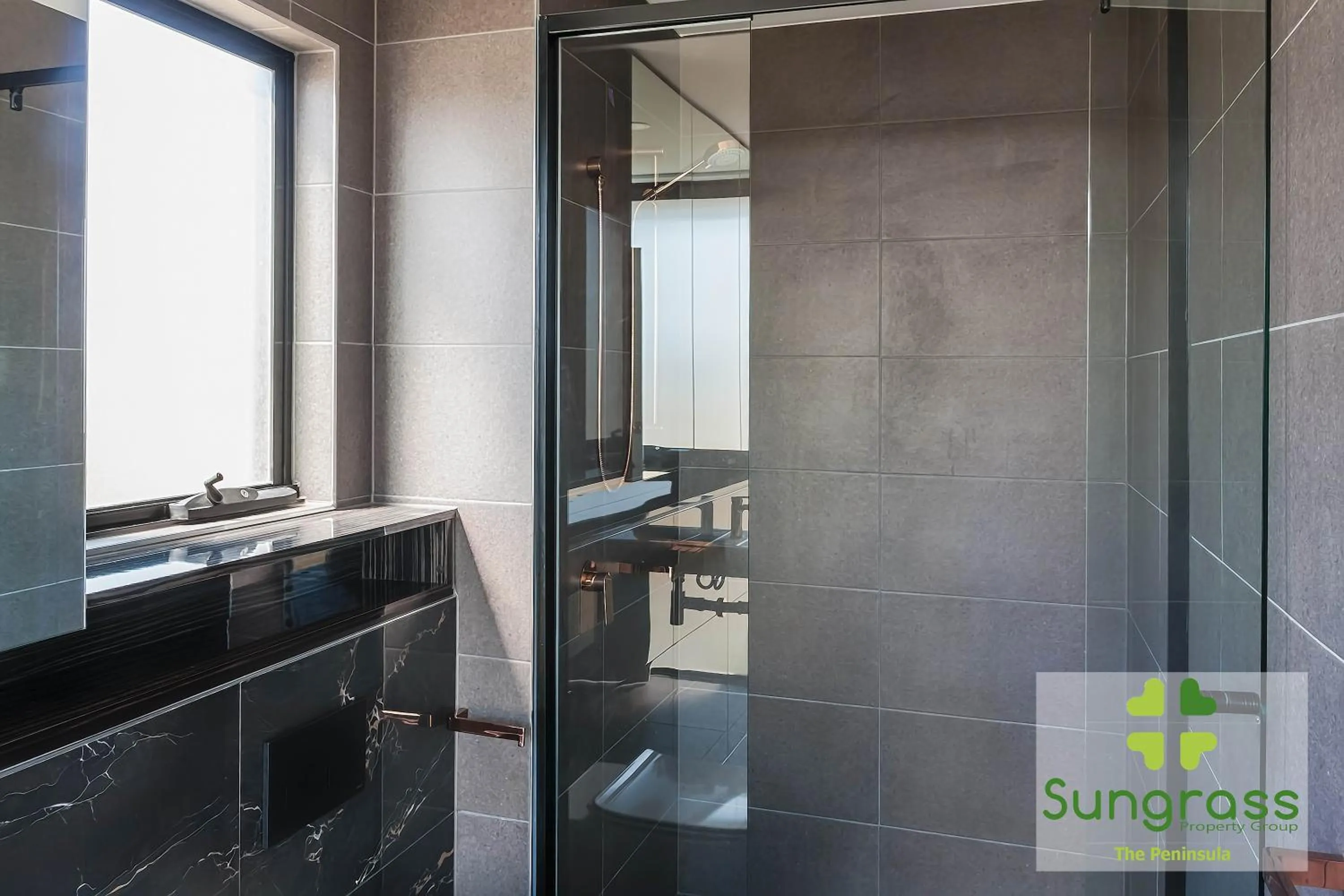 Shower in The Residences at The Peninsula