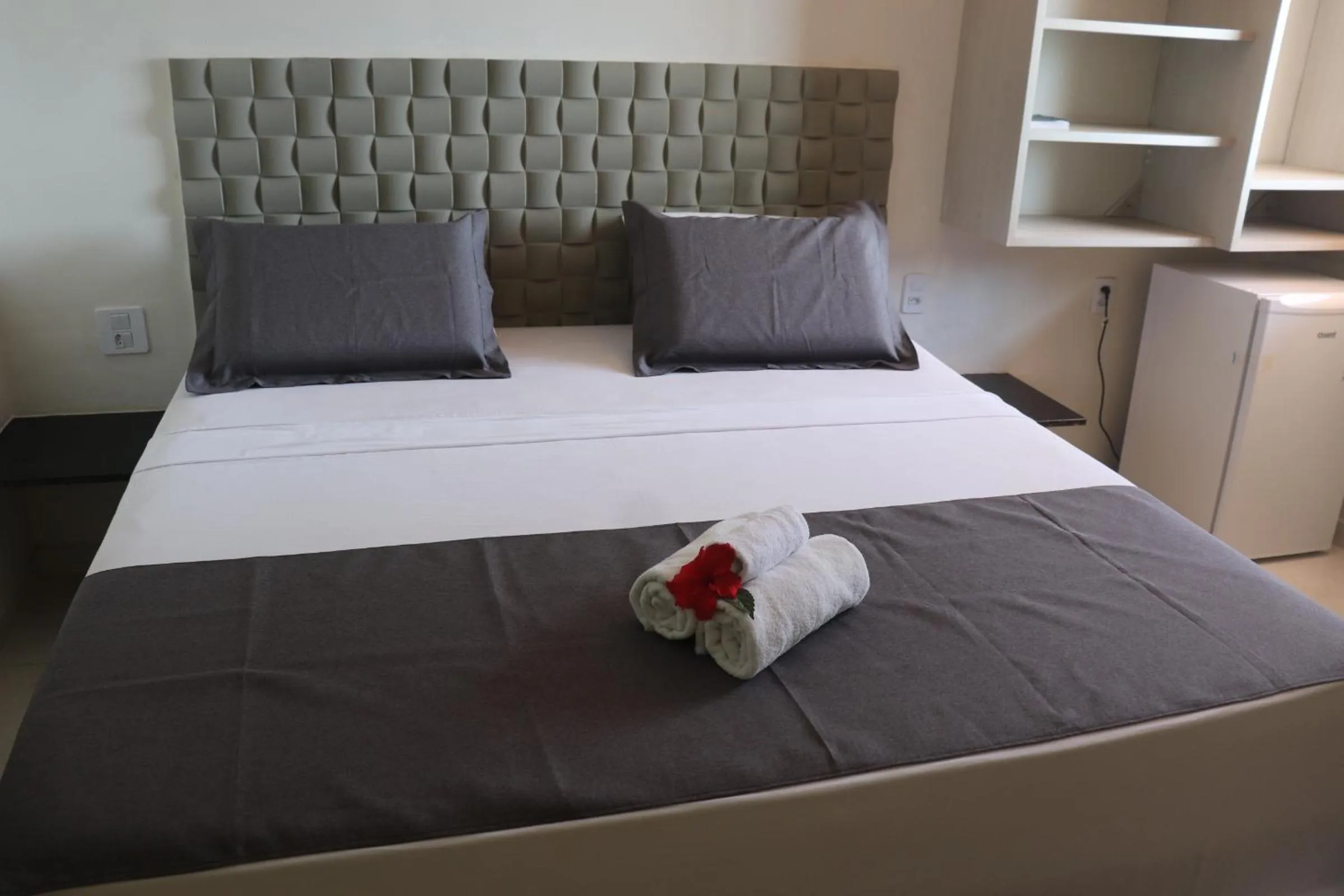 Bed in Pousada Marajoara - Pipa