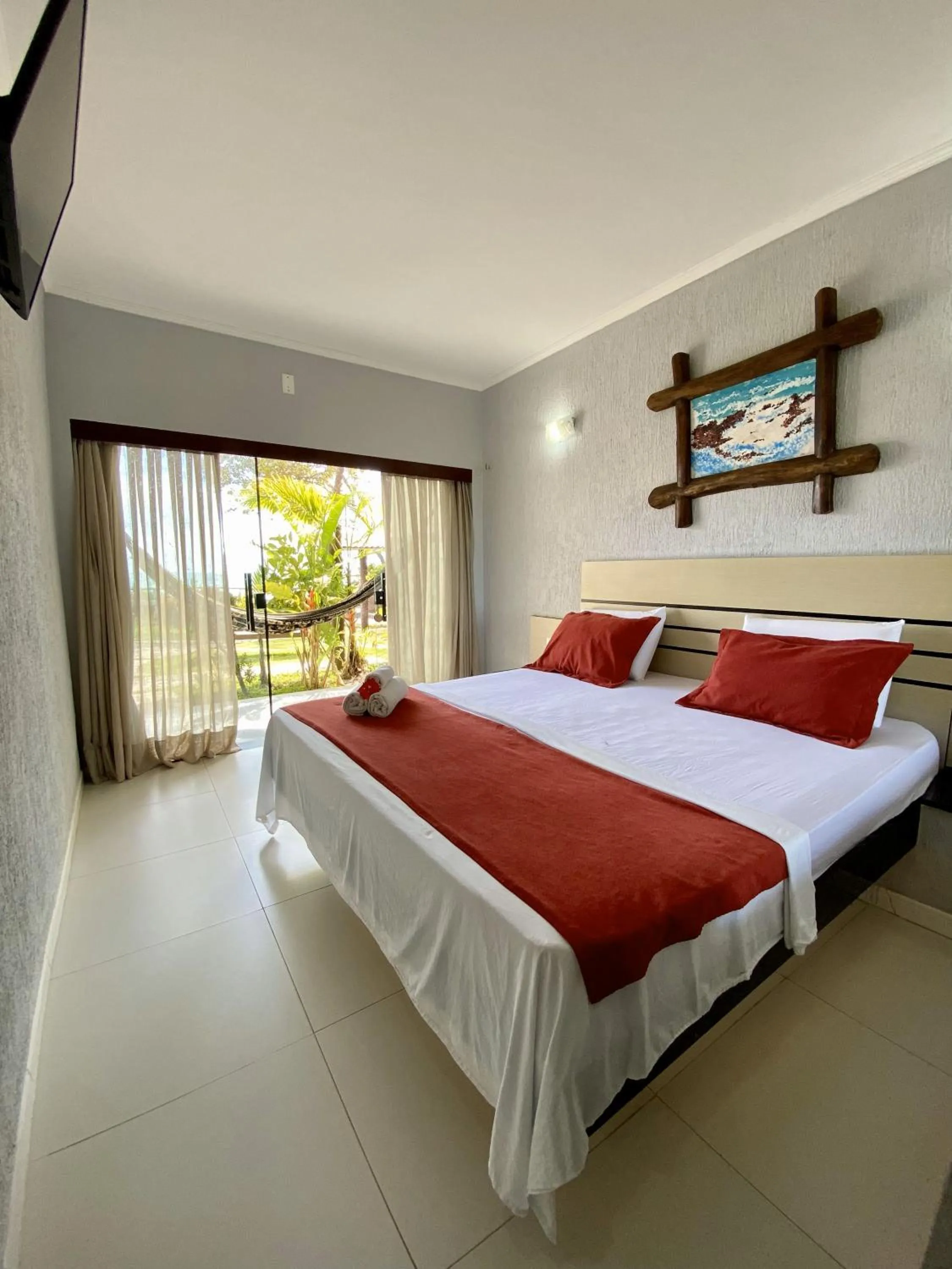 Bed in Pousada Marajoara - Pipa