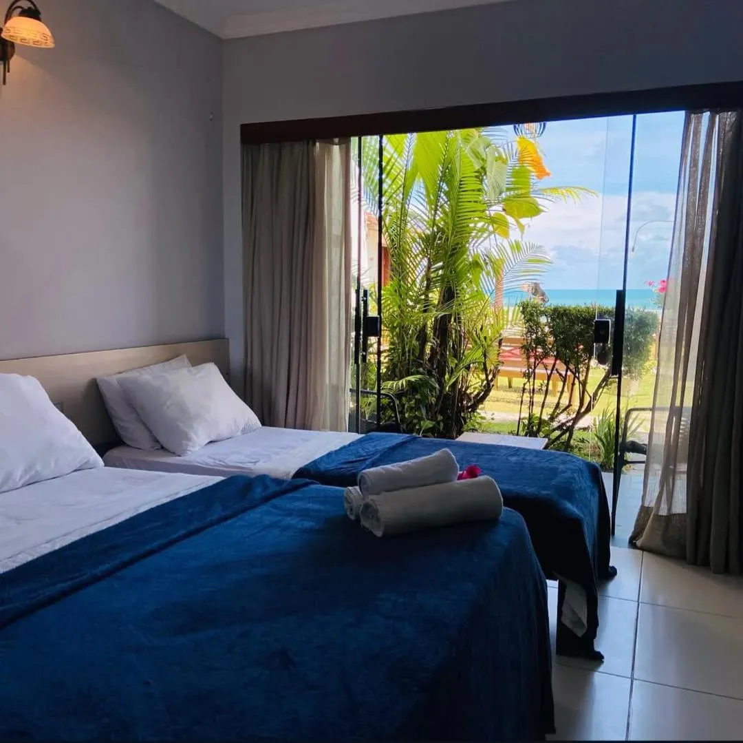 Bed in Pousada Marajoara - Pipa