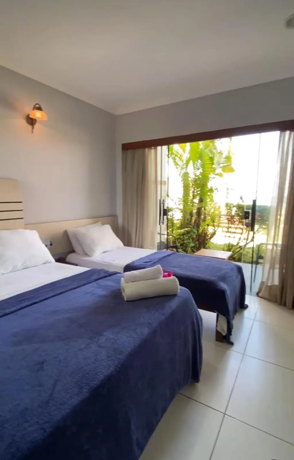 Bed in Pousada Marajoara - Pipa