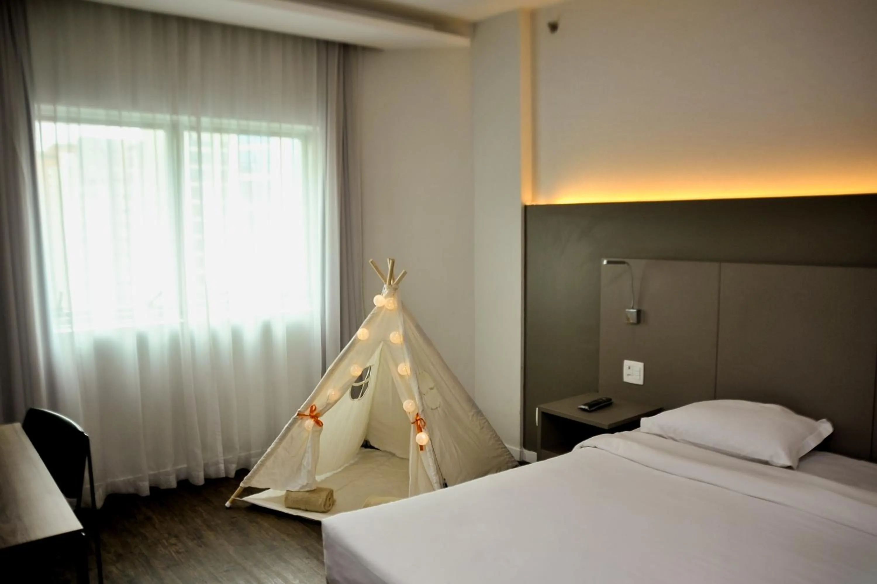 Bedroom, Bed in Intercity São Paulo Ibirapuera