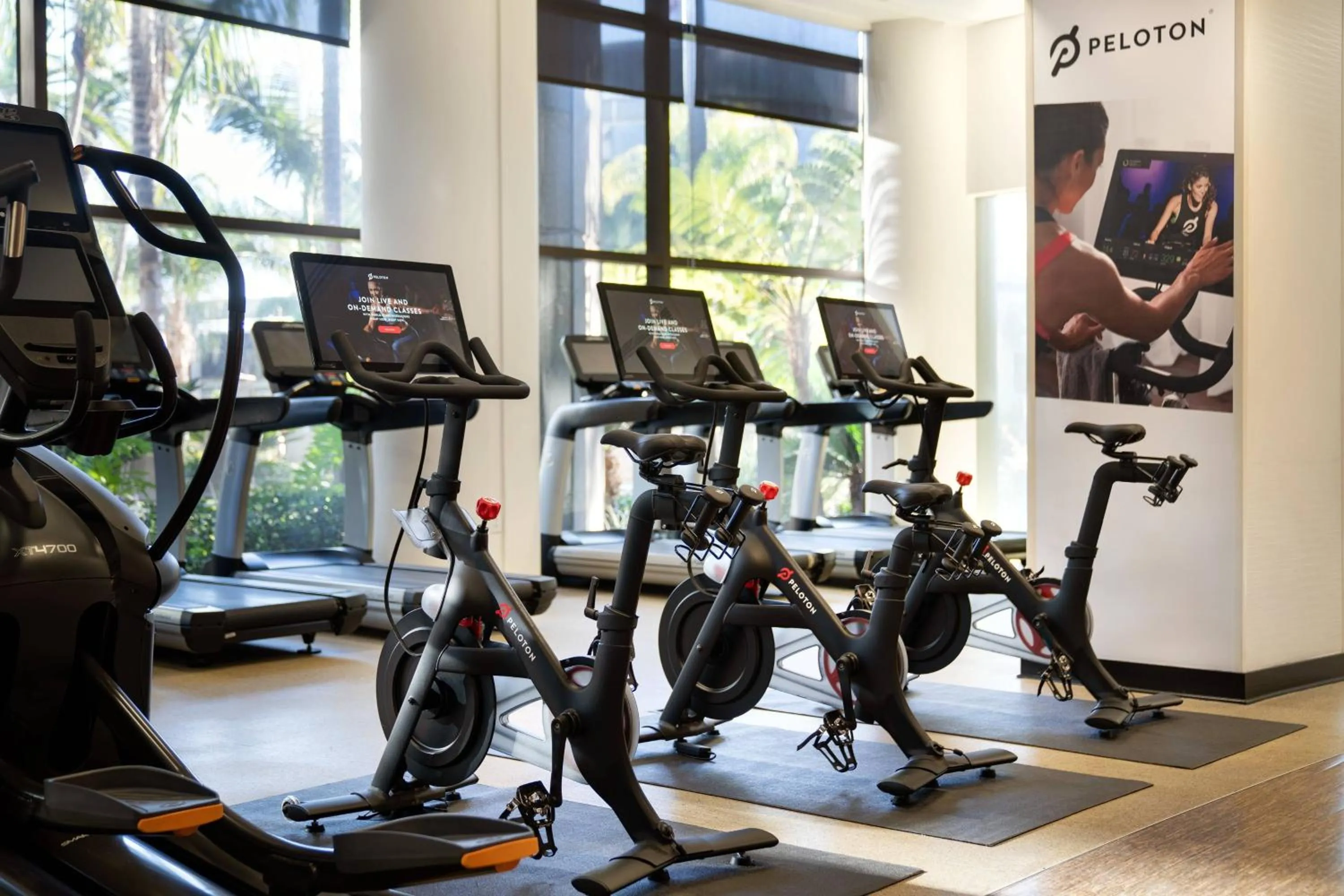 Fitness centre/facilities in Marriott Marquis San Diego Marina