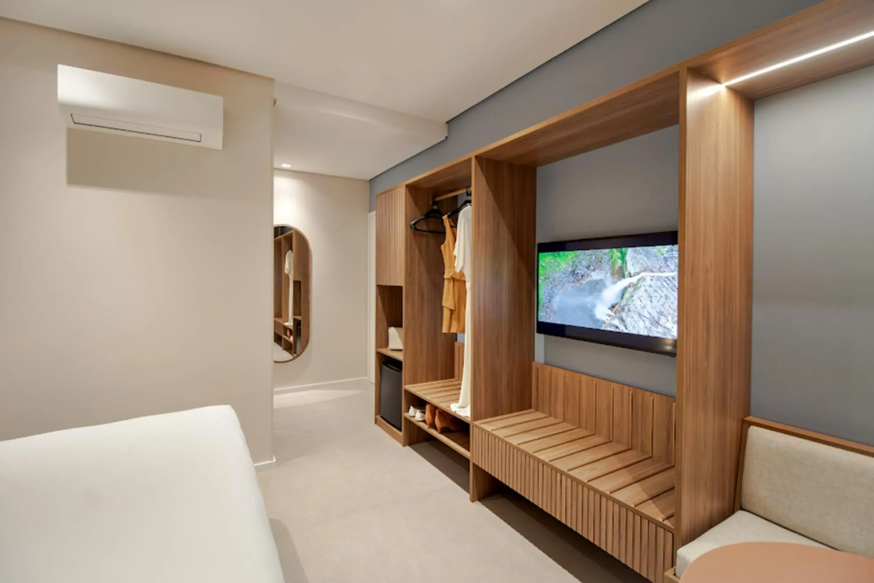 Toilet, Bed in Intercity Florianopolis Toilet, Bed in Intercity Florianopolis