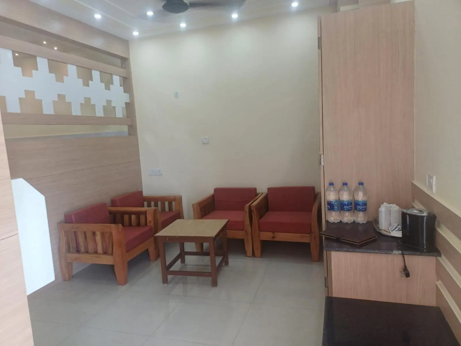 Seating area in Indo Hokke Hotel